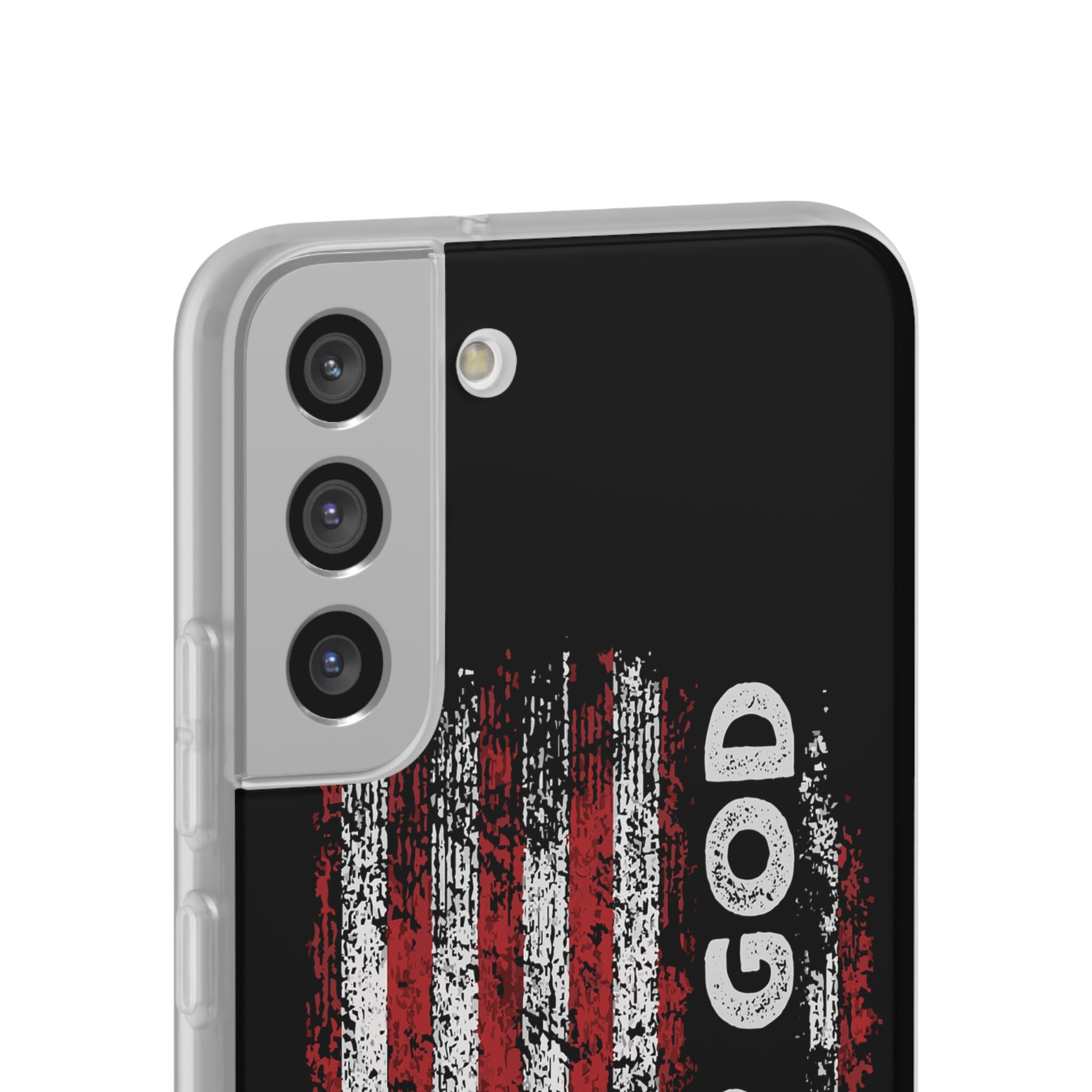 One Nation Under God American Flag - Flexi Case Samsung Galaxy Case