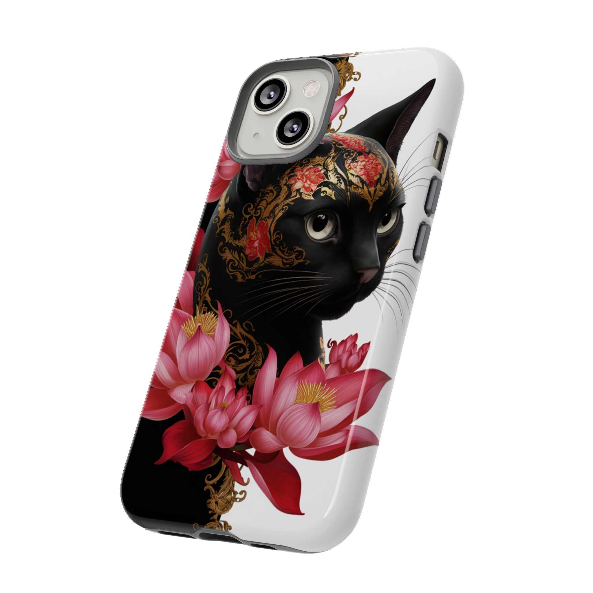 Yin & Yang Mystic Cat - Tough Guard Apple iPhone Case