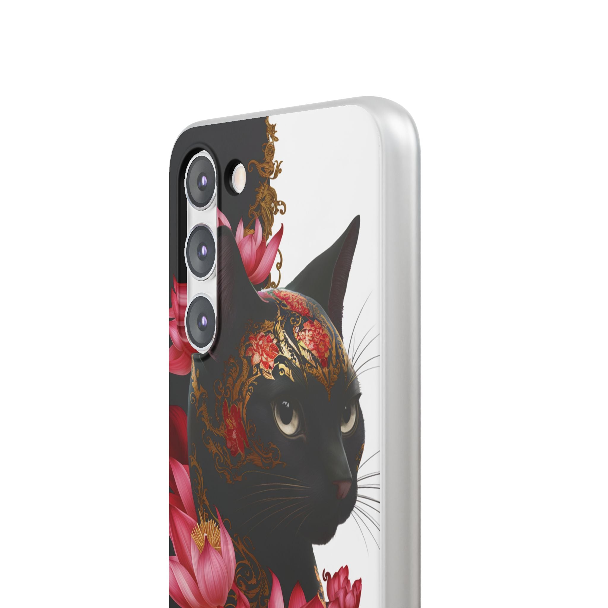 Yin & Yang Mystic Cat - Flexi Case Samsung Galaxy Case