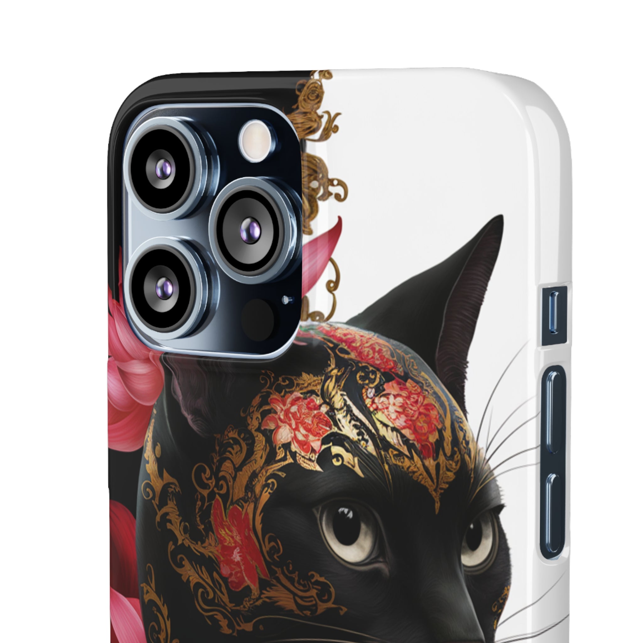 Yin & Yang Mystic Cat - Snap Case Apple iPhone Case