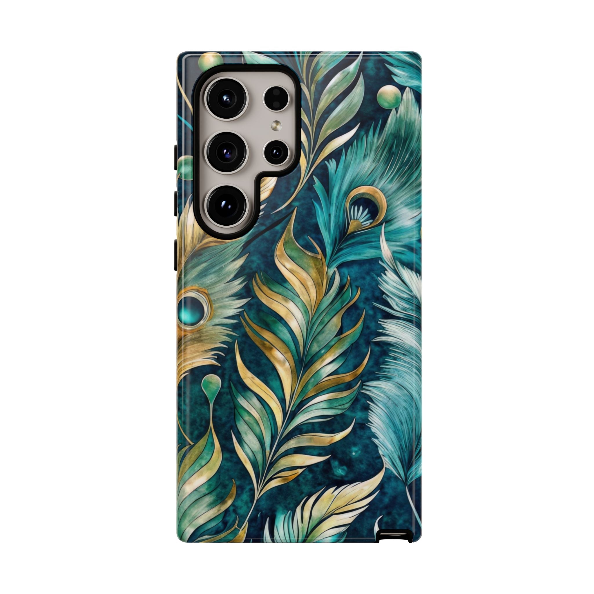 Peacock Feathers - Tough Guard Samsung Galaxy Case