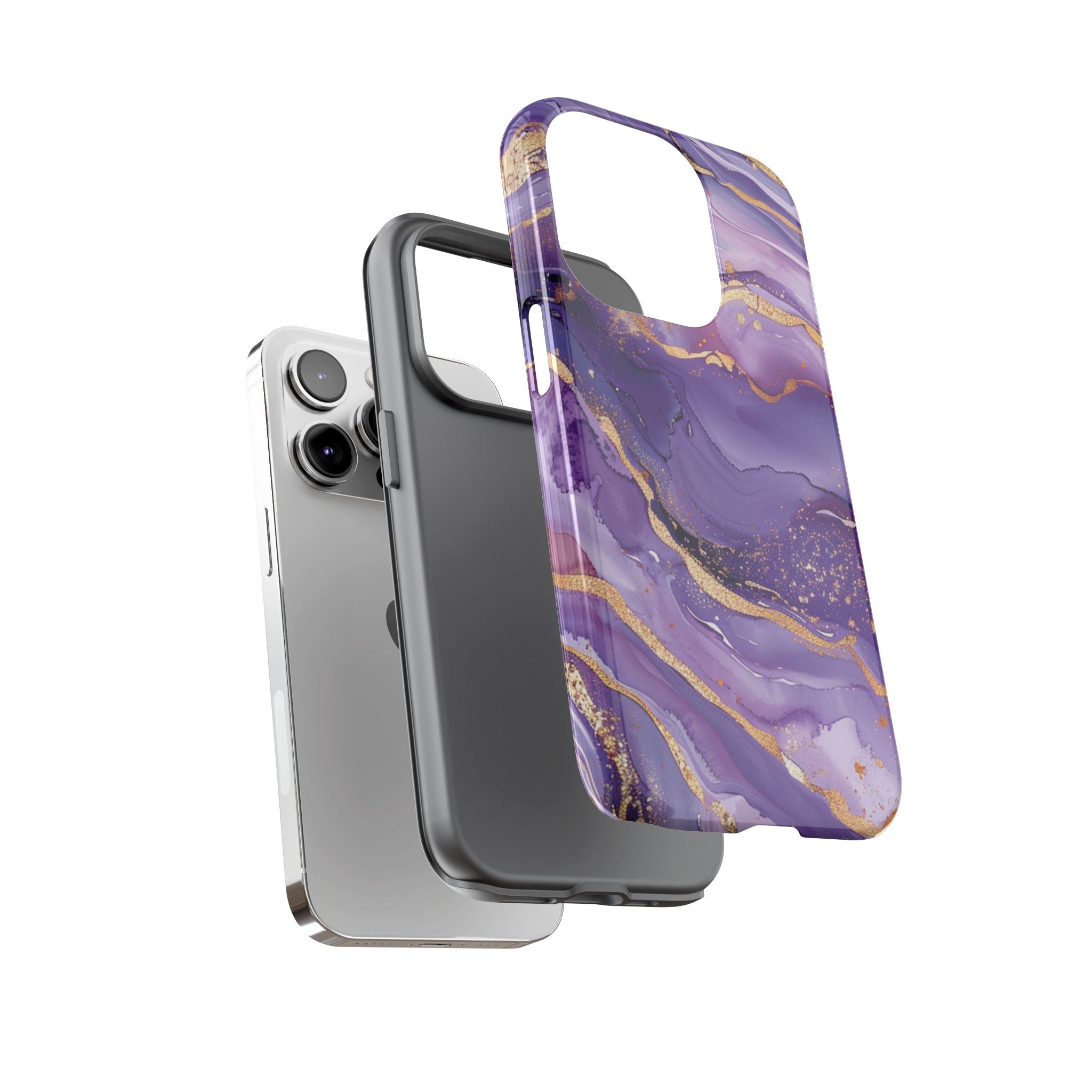 Lavender Golden Dream - Tough Guard Apple iPhone Case