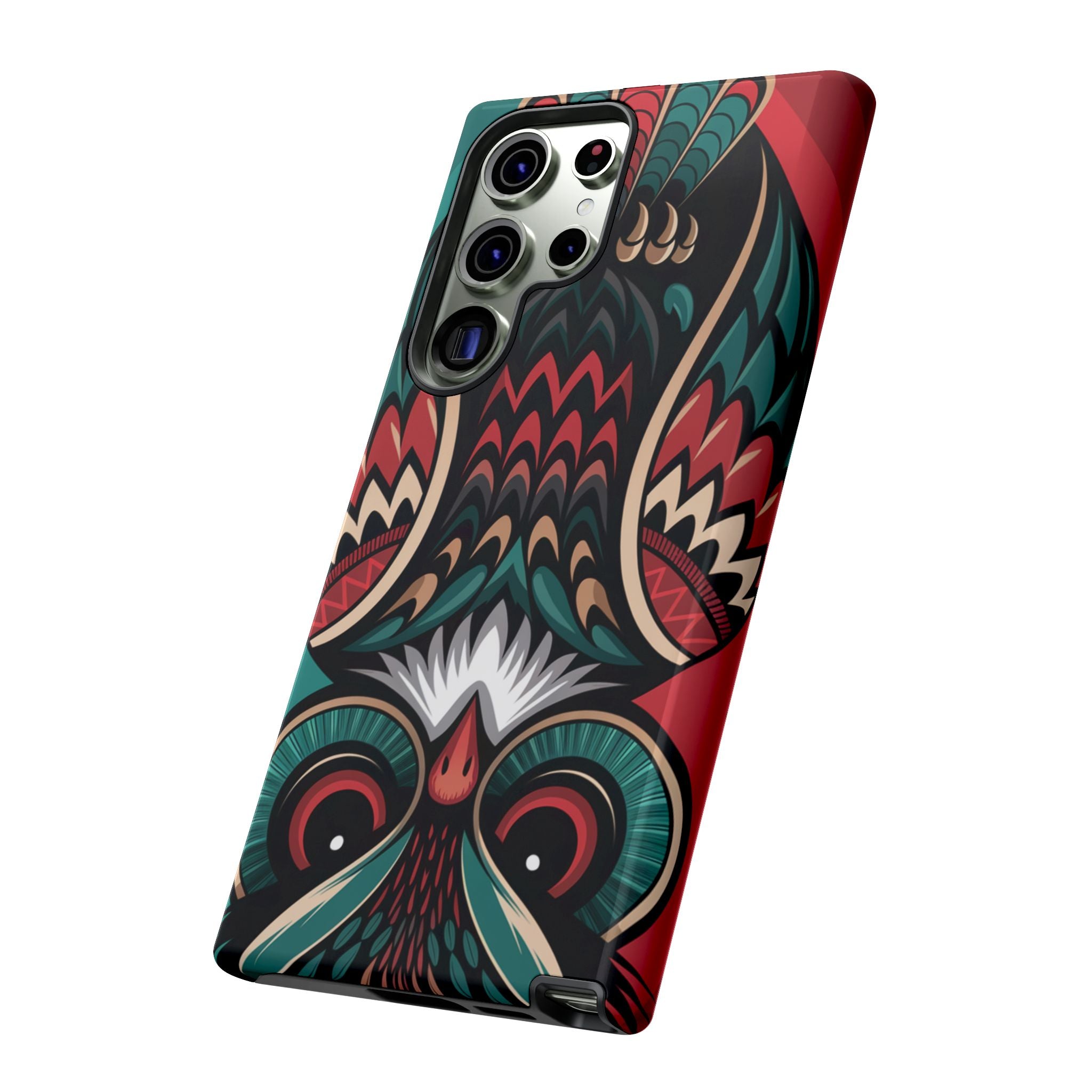 Majestic Haida Native American Owl - Tough Guard Samsung Galaxy Case