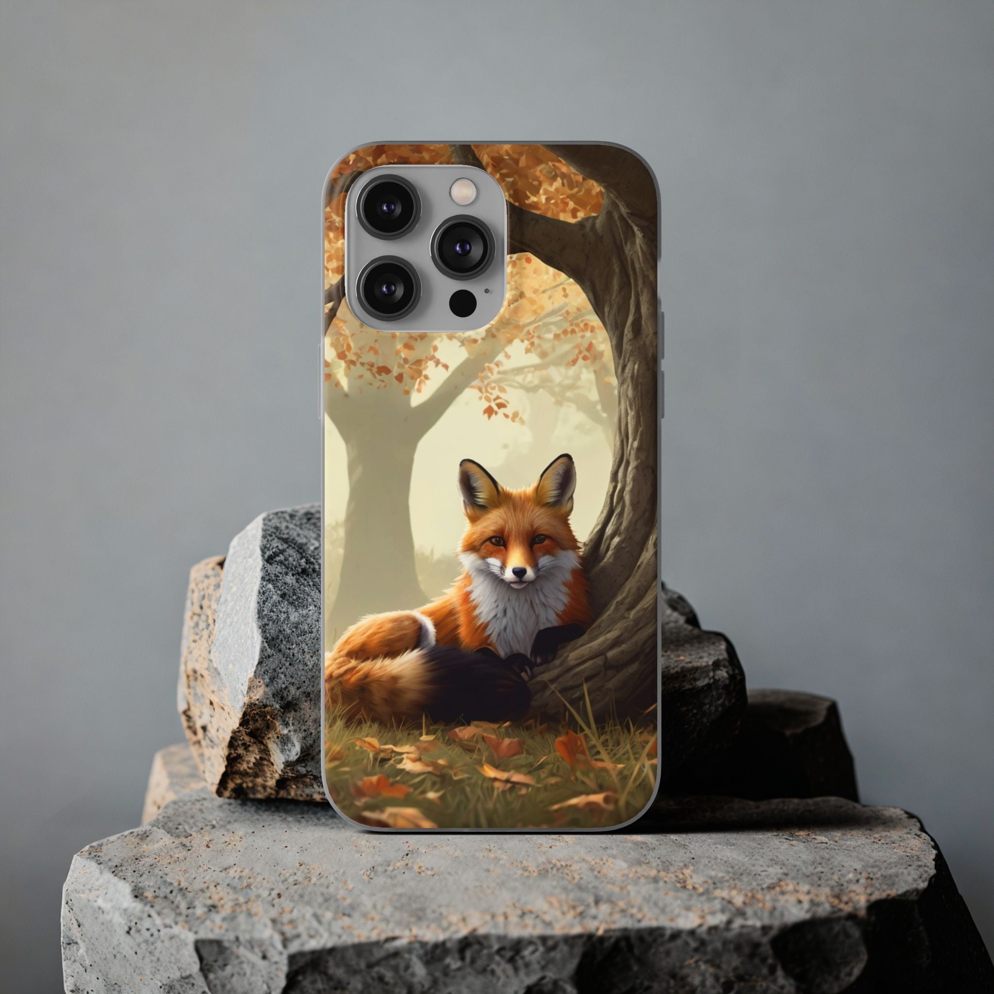 Red Fox Grove - Flexi Case Apple iPhone Case