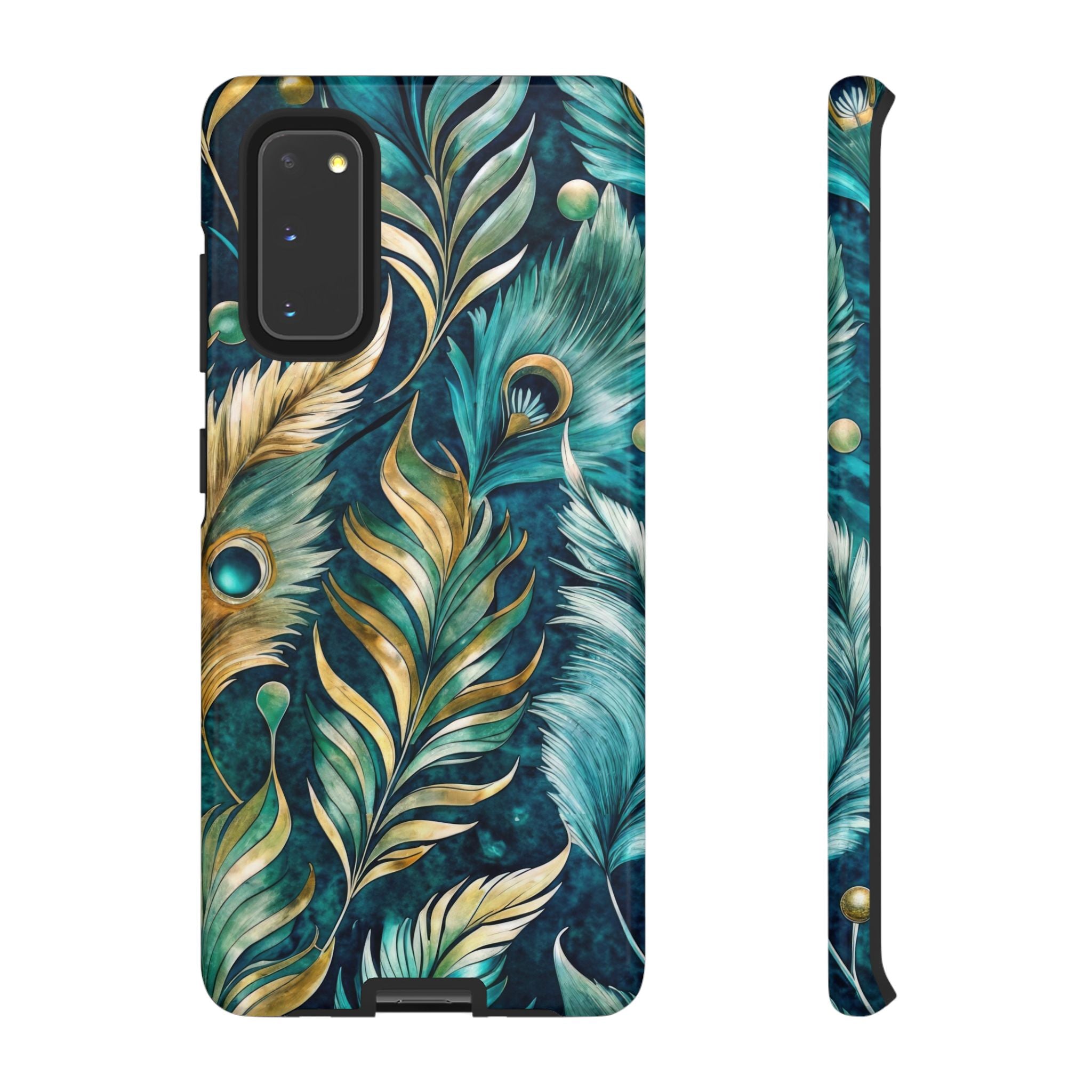 Peacock Feathers - Tough Guard Samsung Galaxy Case