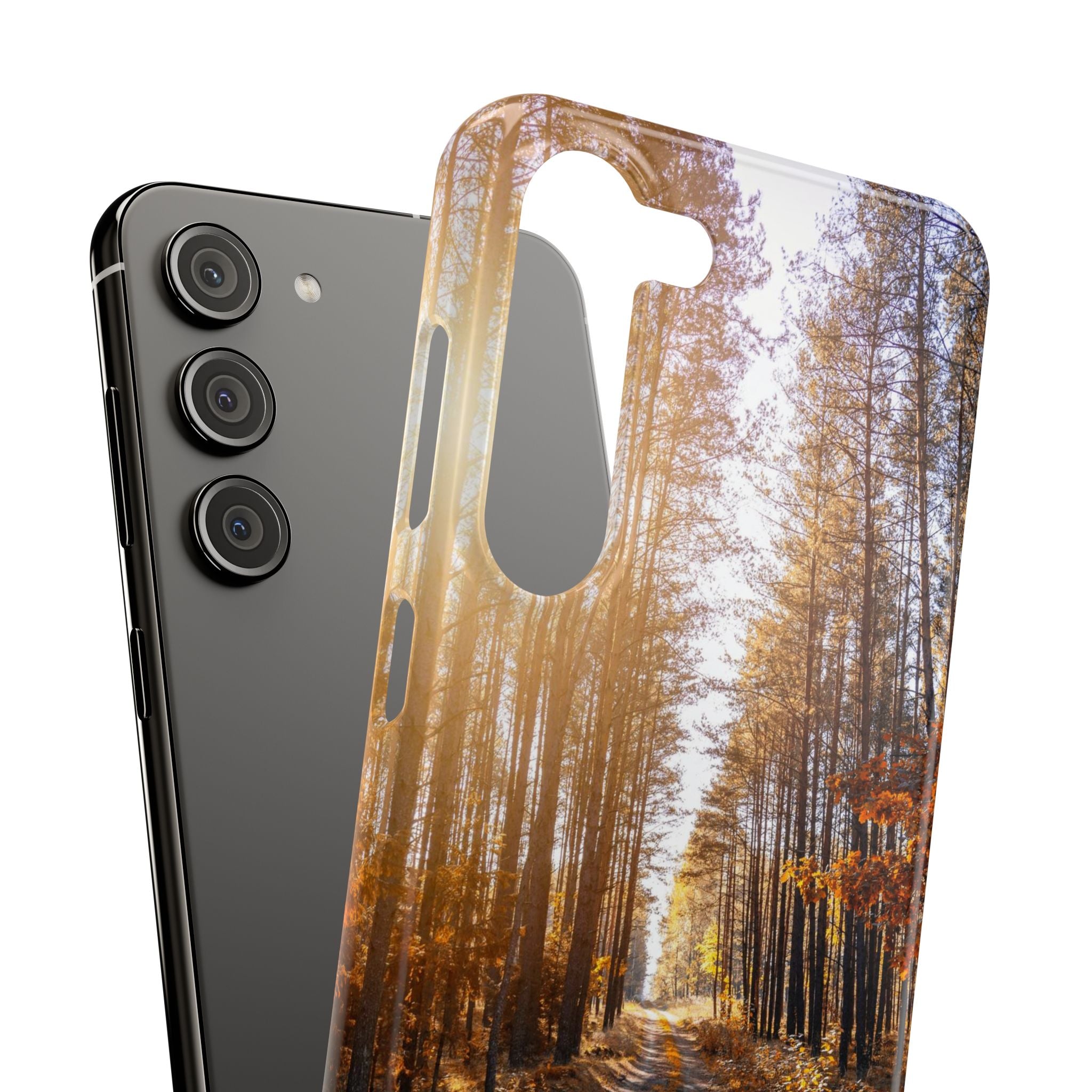 Autumn Forest Way - Slim Guard Samsung Galaxy Case