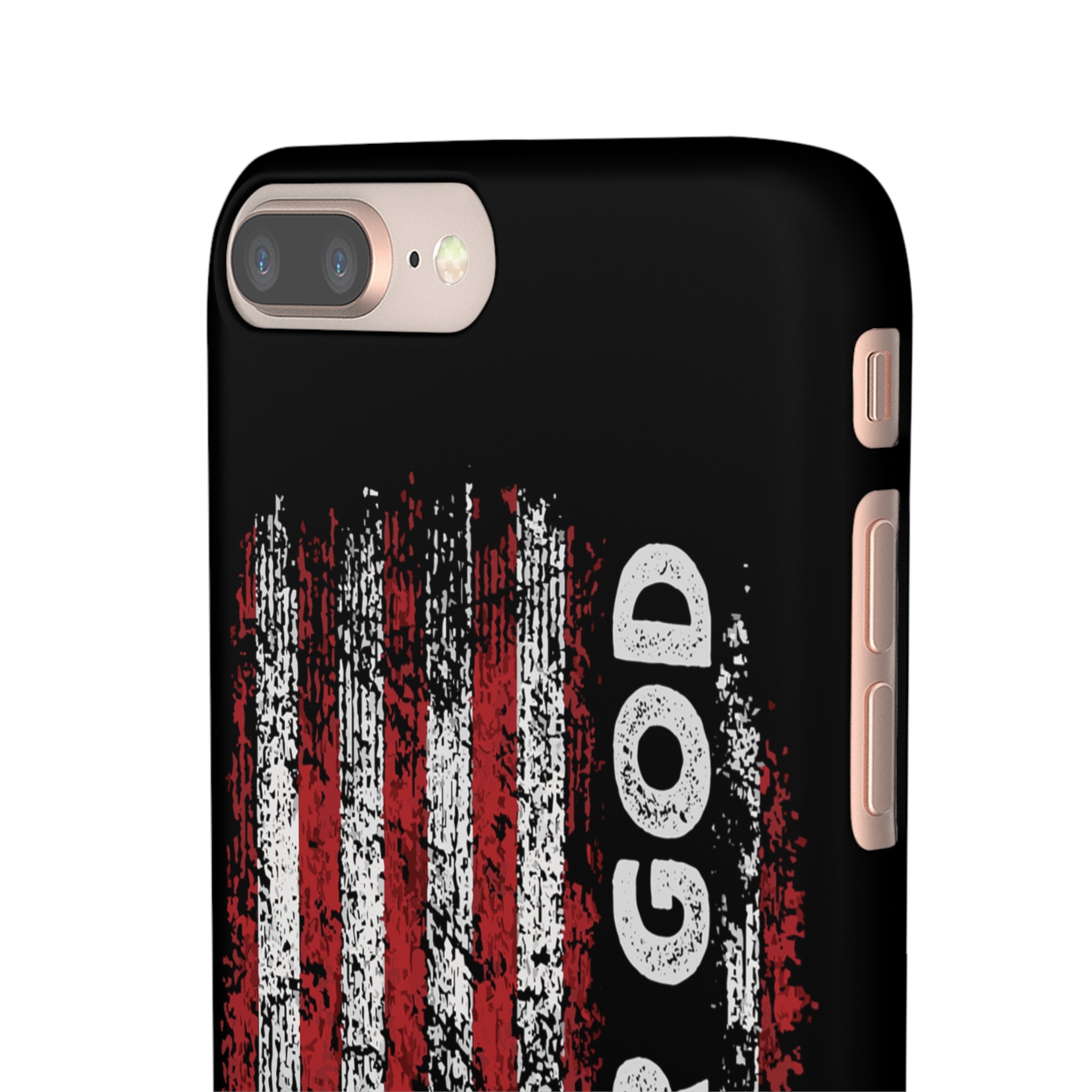 One Nation Under God American Flag - Snap Case Apple iPhone Case