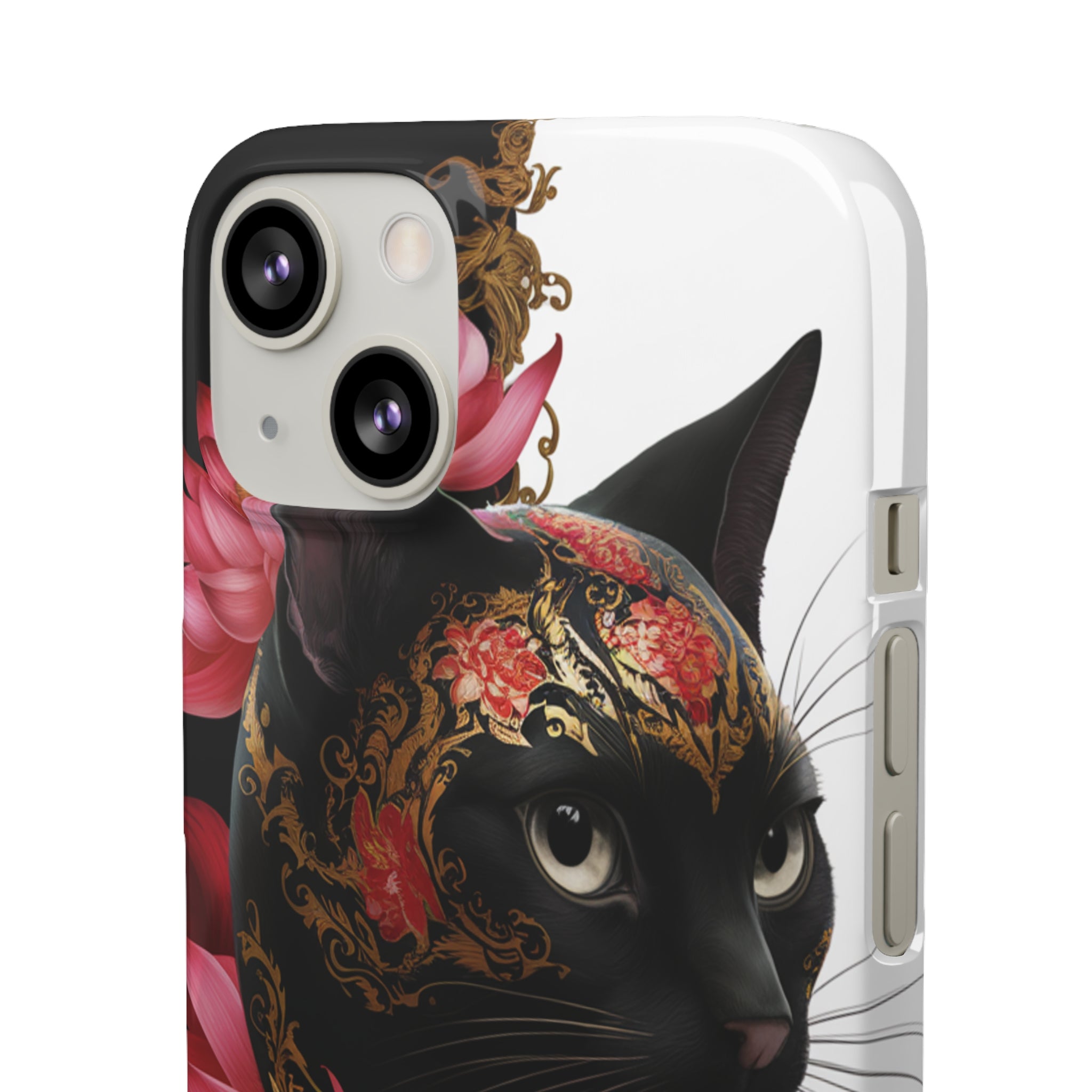 Yin & Yang Mystic Cat - Snap Case Apple iPhone Case