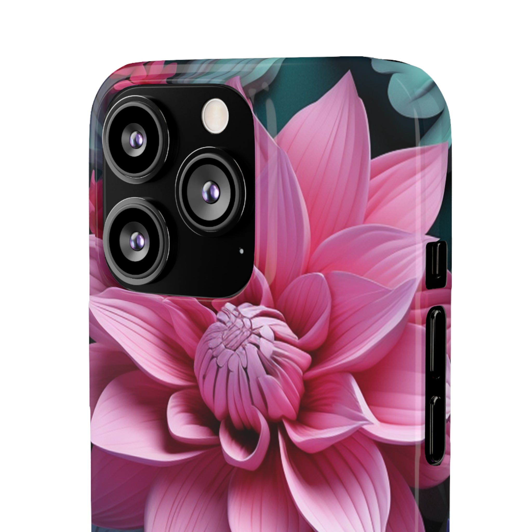 Tropical Pink Flower Snap Case - Apple iPhone Case