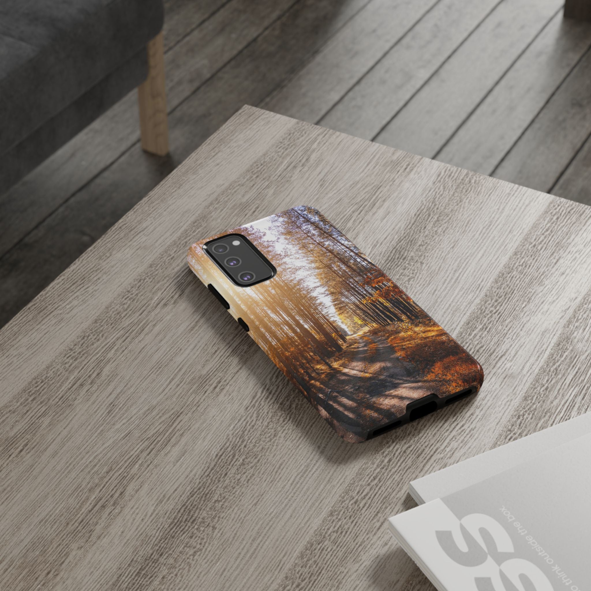 Autumn Forest Way - Tough Guard Samsung Galaxy Case