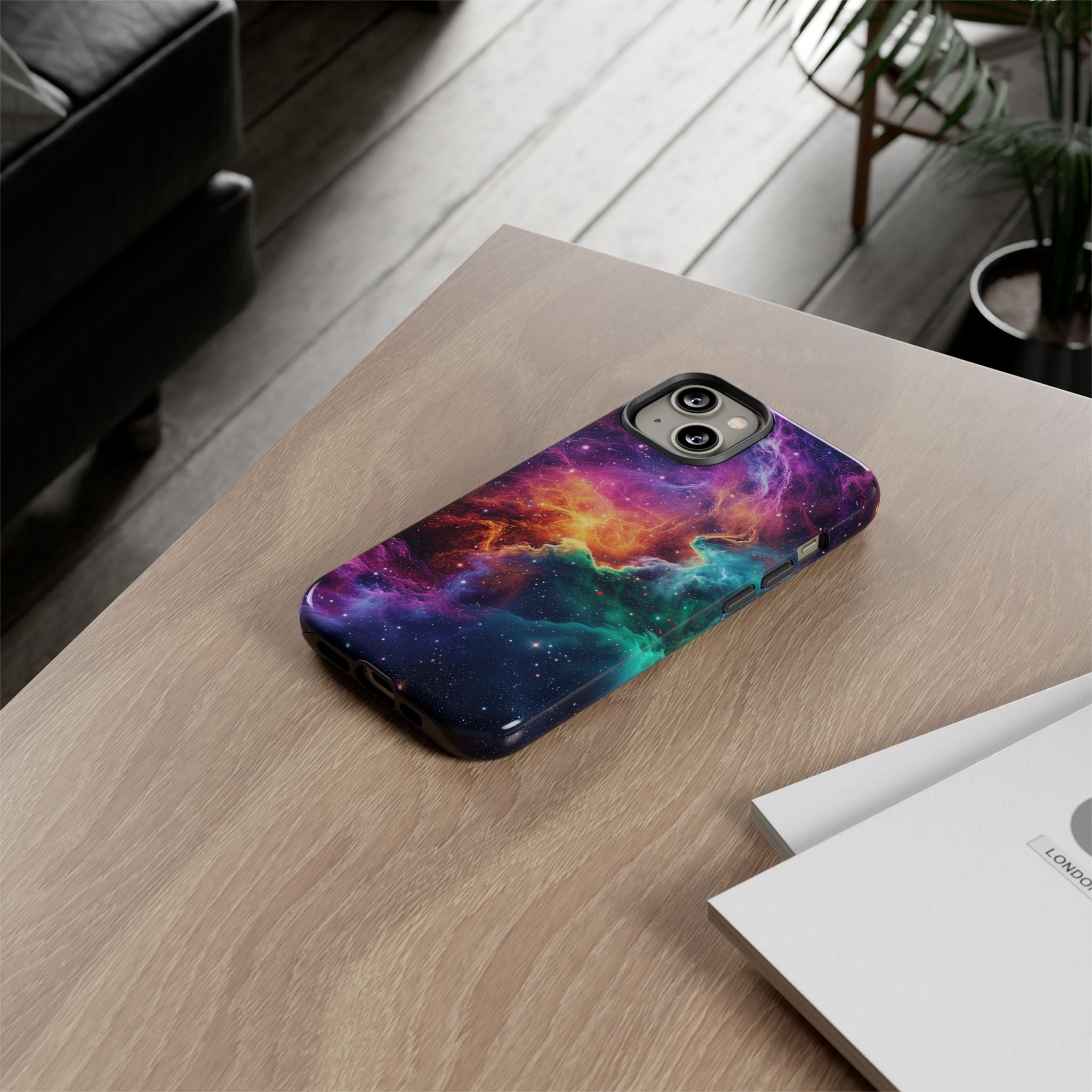 Celestial Aurora Galaxy - Tough Guard Apple iPhone Case