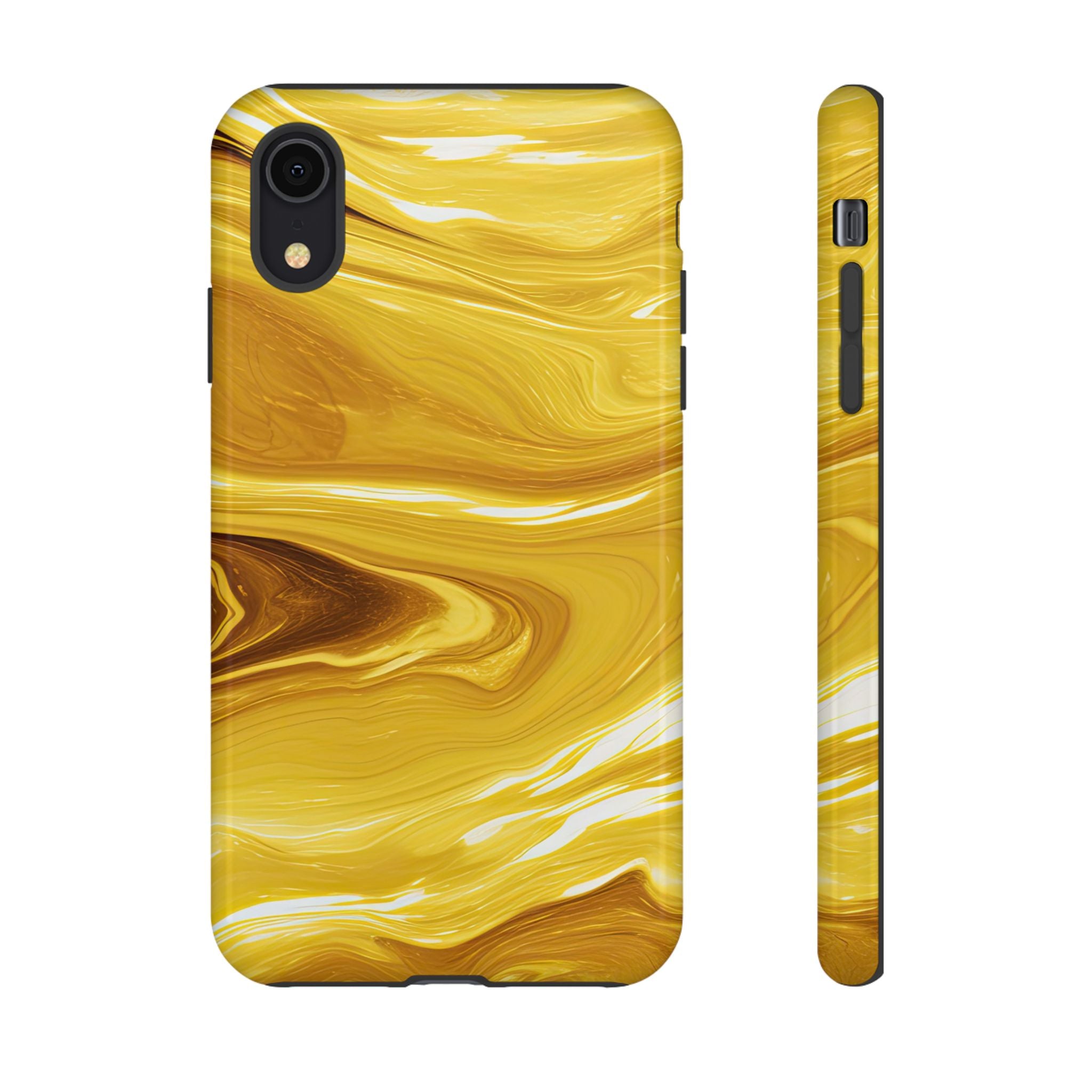 Golden Veil Marble - Tough Guard Apple iPhone Case