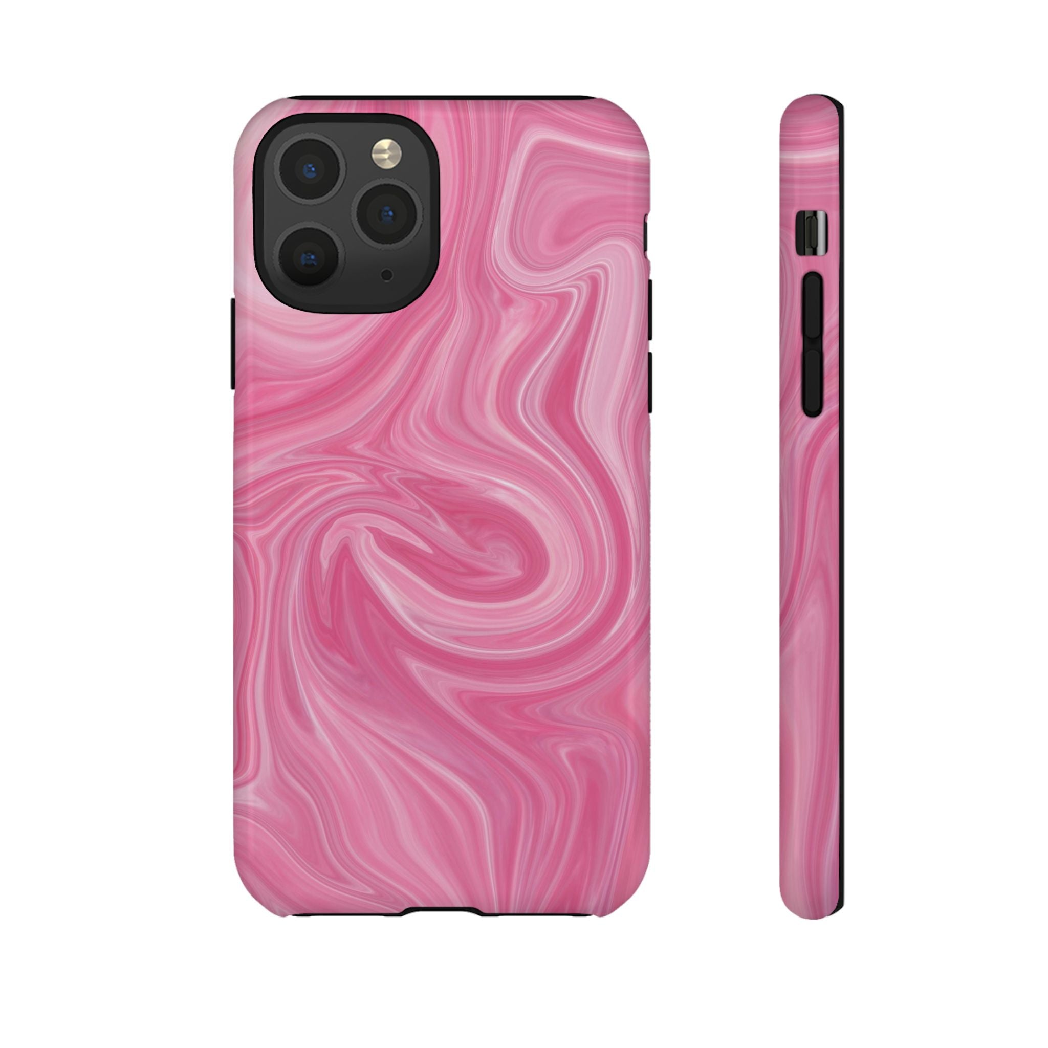 Pink Blush Marble - Tough Guard Apple iPhone Case