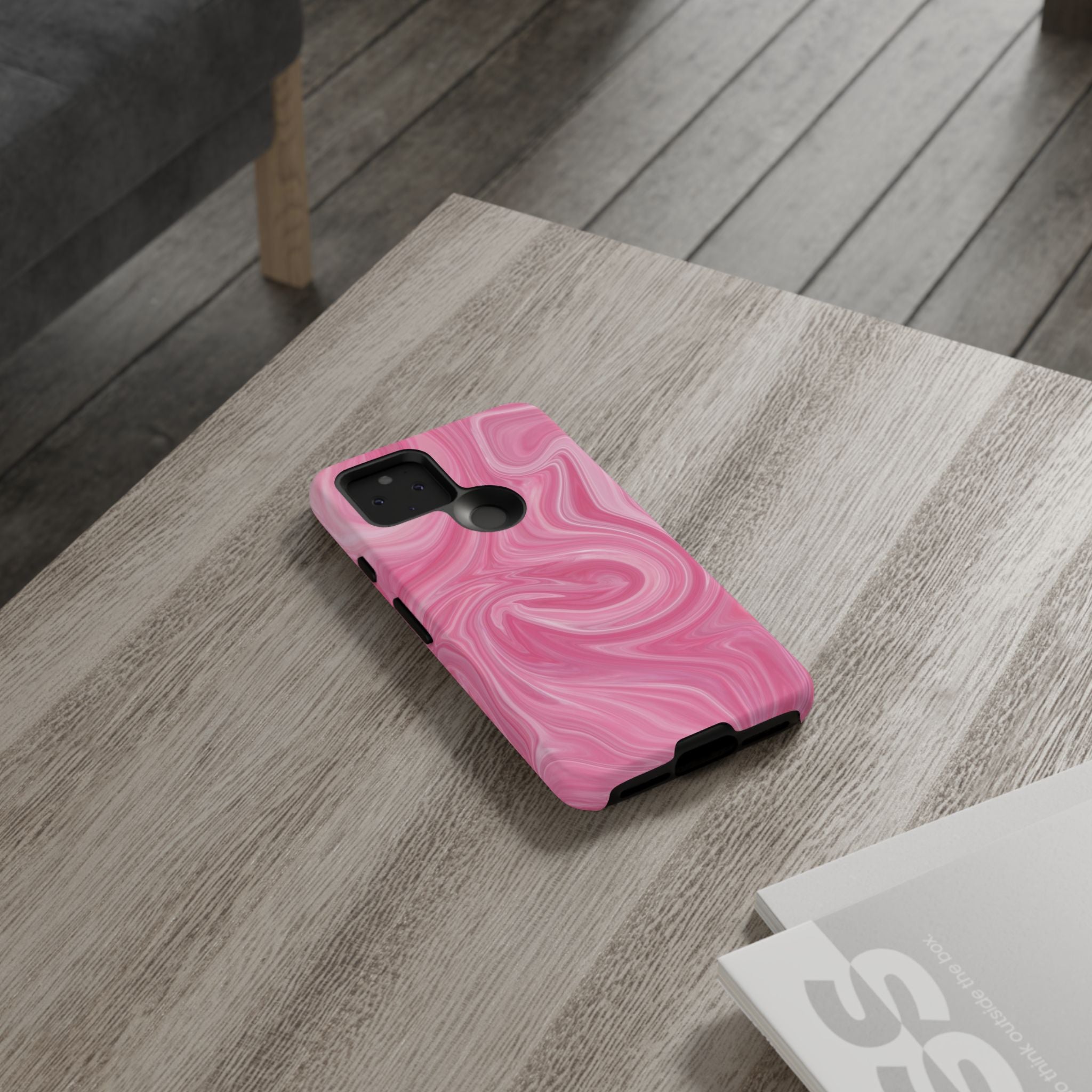 Pink Blush Marble - Tough Guard Google Pixel Case