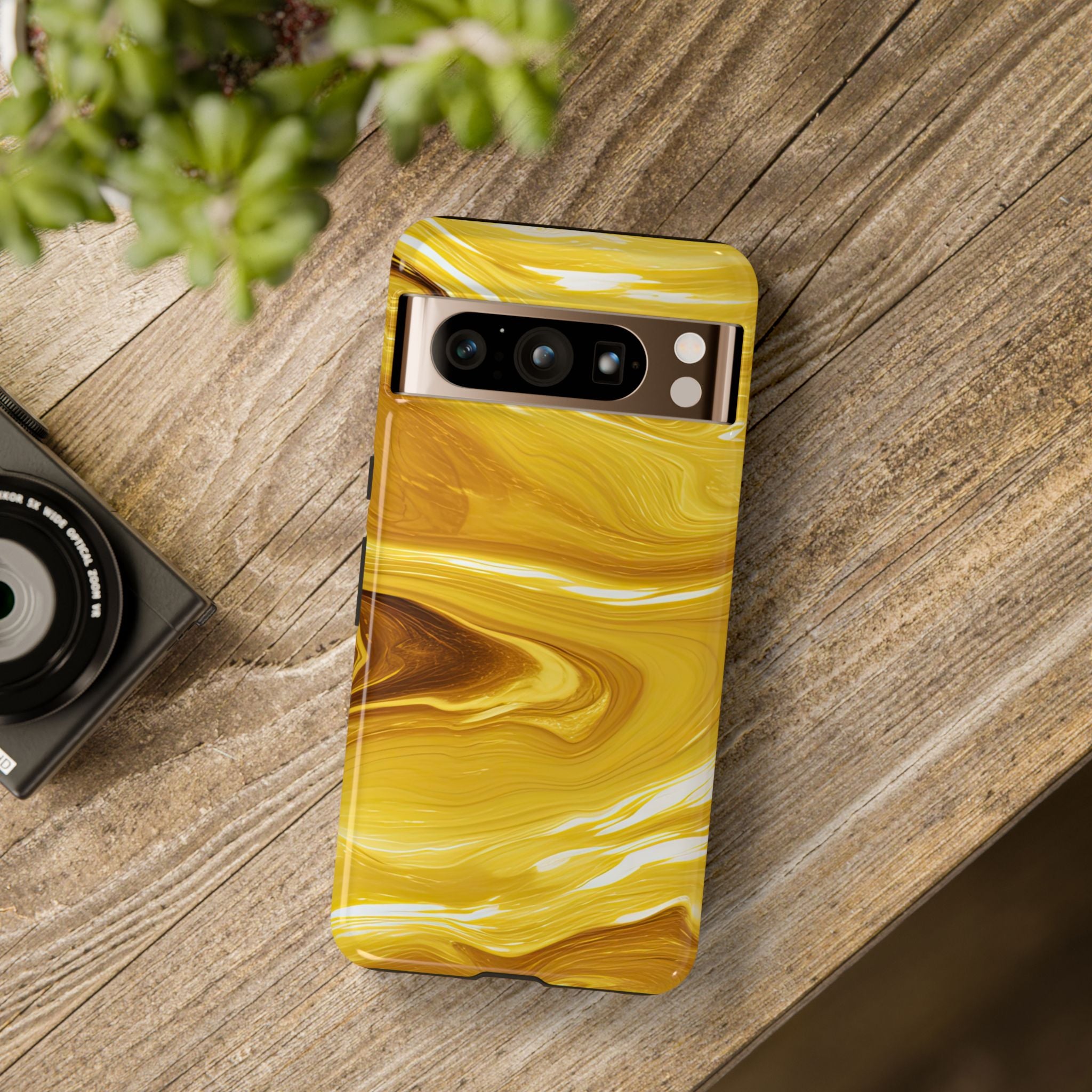 Golden Veil Marble - Tough Guard Google Pixel Case