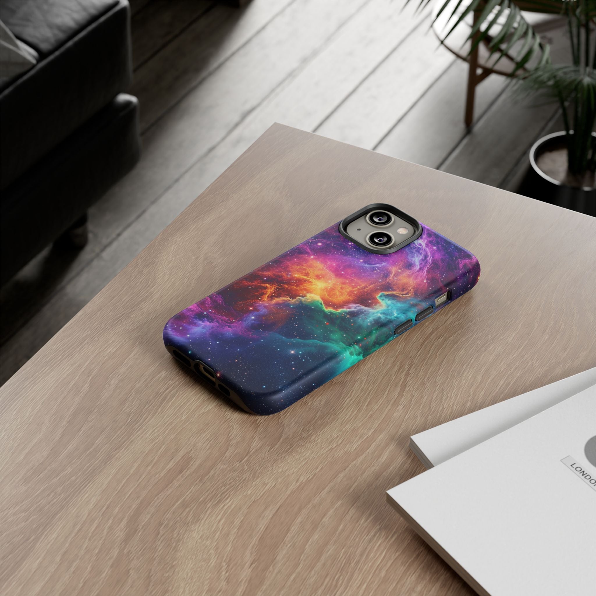 Celestial Aurora Galaxy - Tough Guard Apple iPhone Case