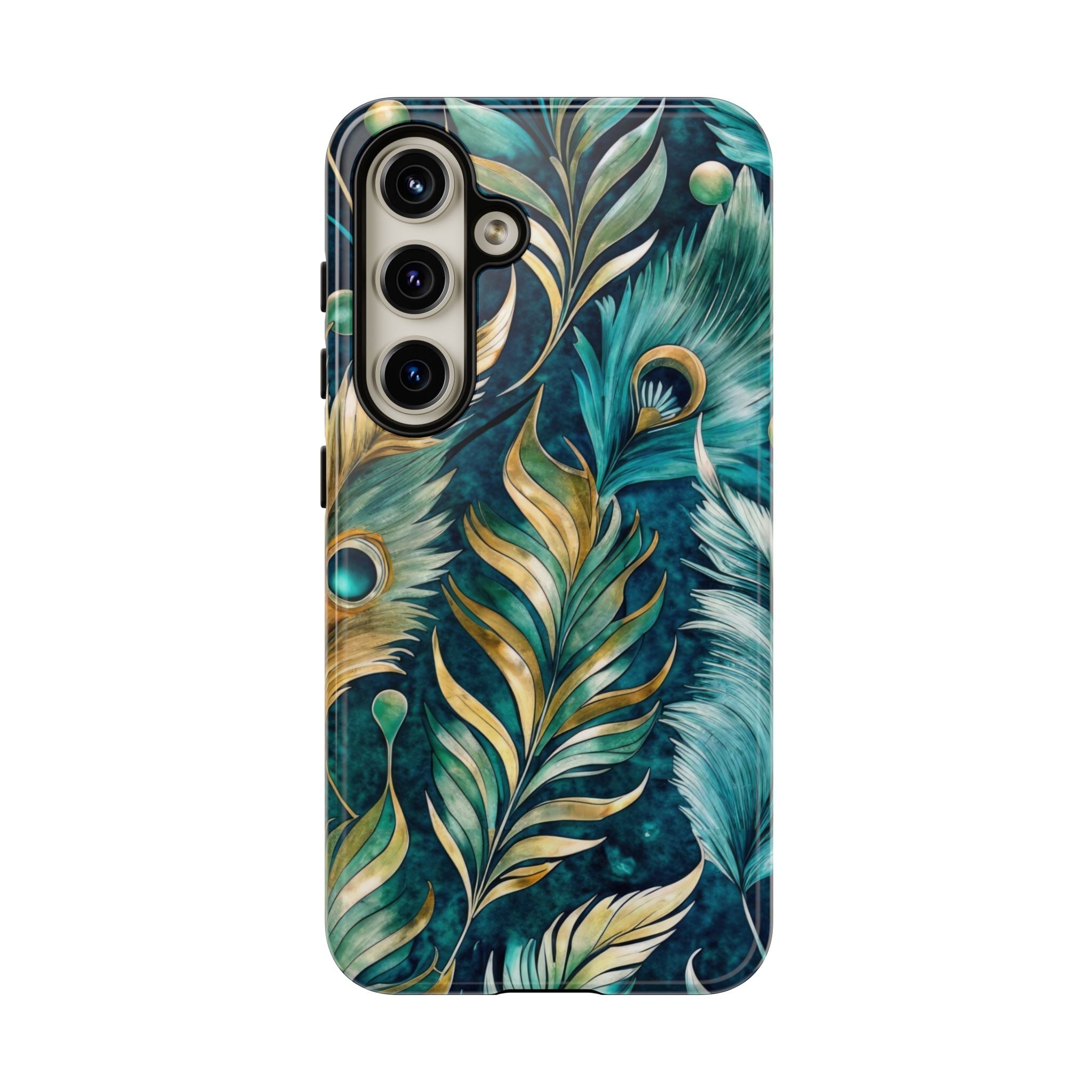 Peacock Feathers - Tough Guard Samsung Galaxy Case