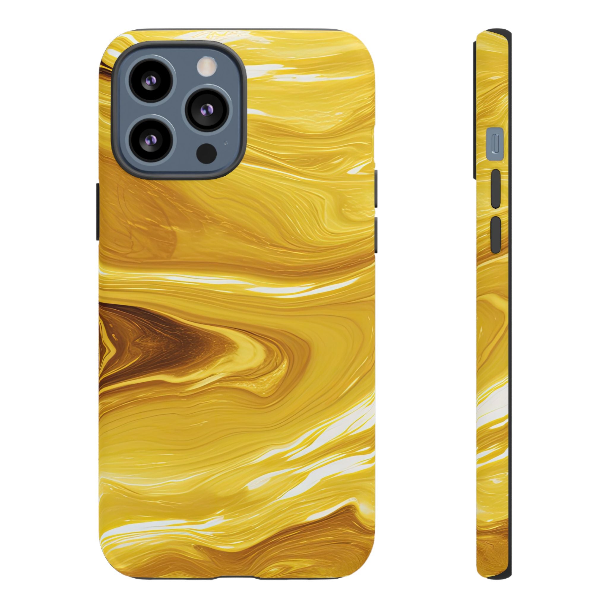 Golden Veil Marble - Tough Guard Apple iPhone Case