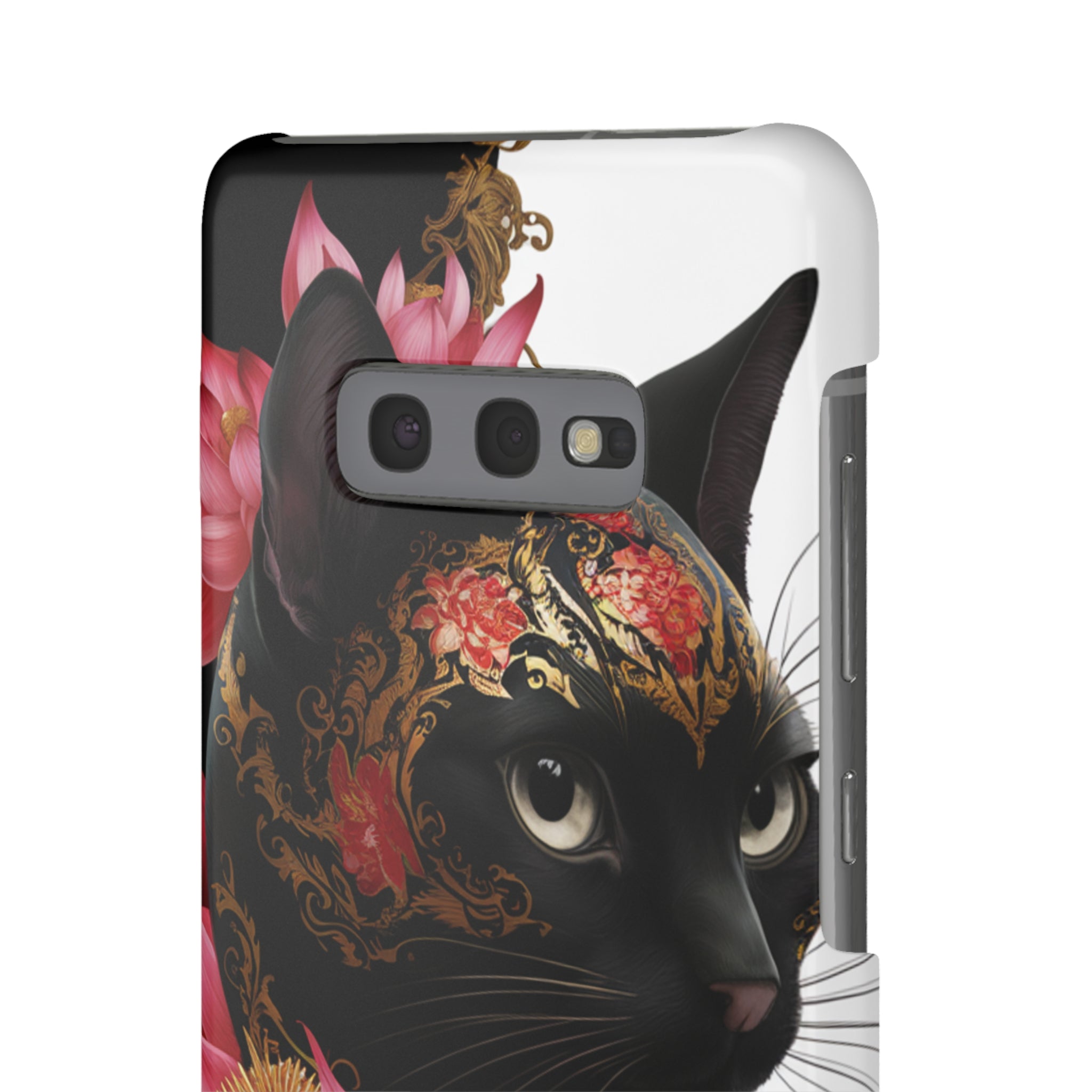 Yin & Yang Mystic Cat - Snap Case Samsung Galaxy Case