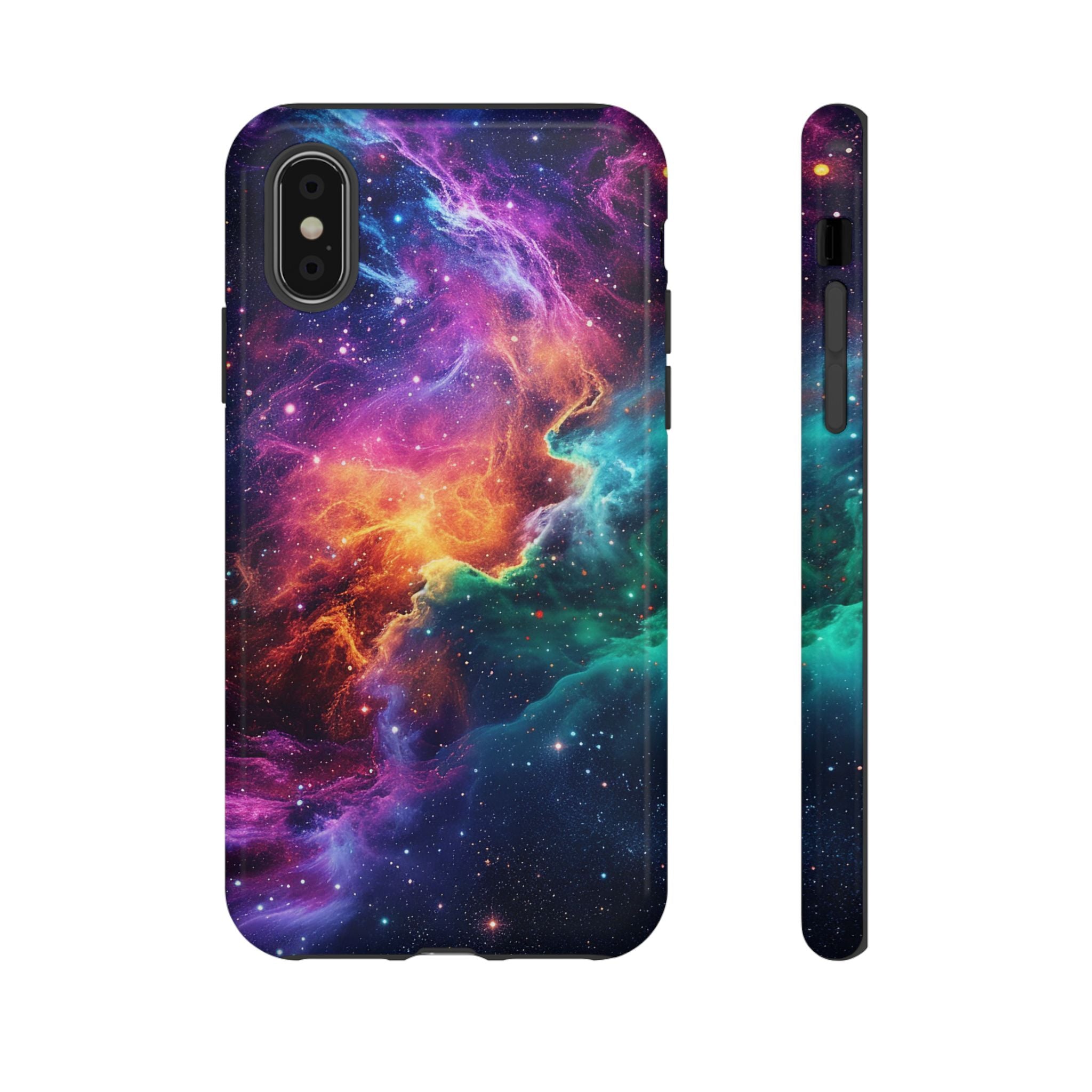 Celestial Aurora Galaxy - Tough Guard Apple iPhone Case
