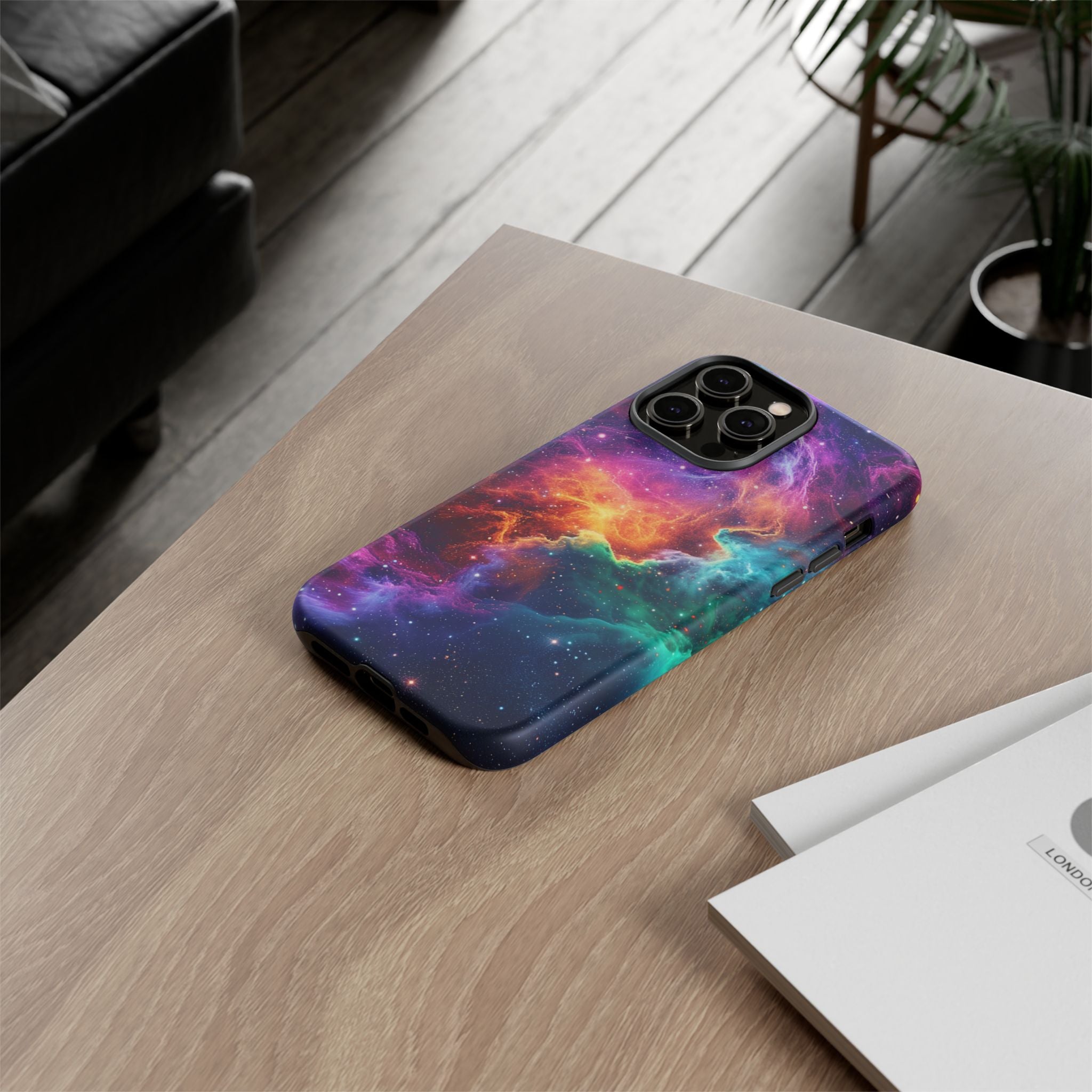 Celestial Aurora Galaxy - Tough Guard Apple iPhone Case