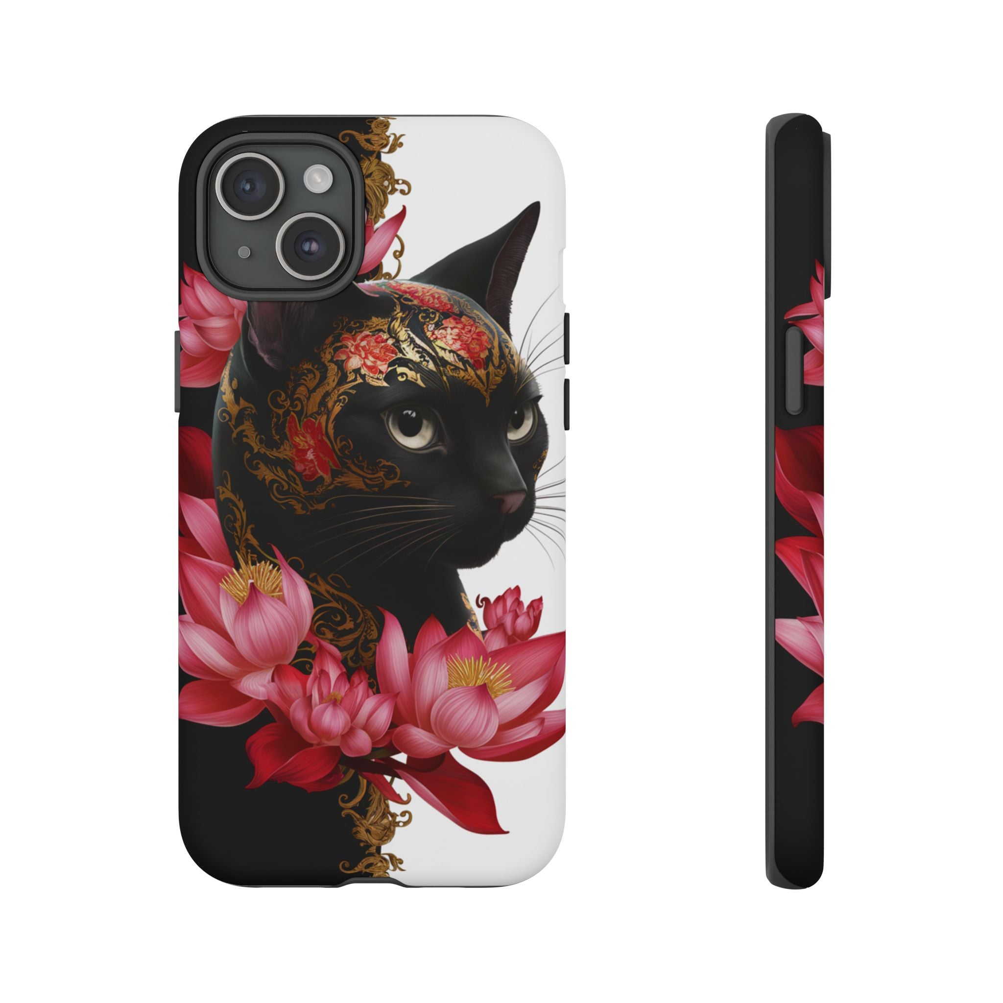 Yin & Yang Mystic Cat - Tough Guard Apple iPhone Case