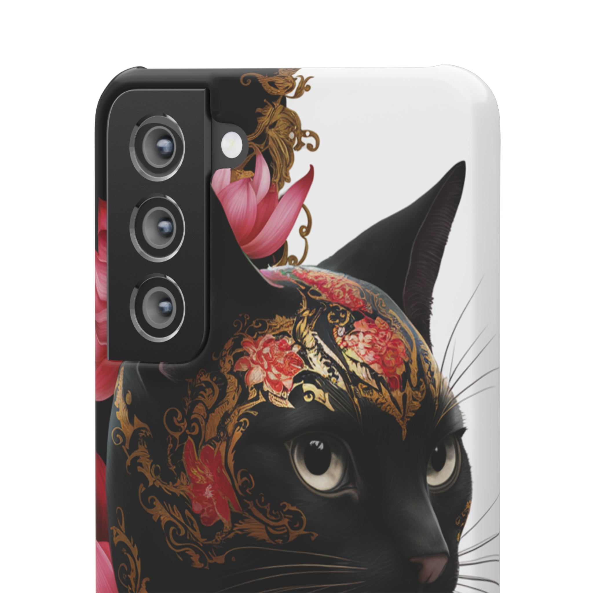 Yin & Yang Mystic Cat - Snap Case Samsung Galaxy Case
