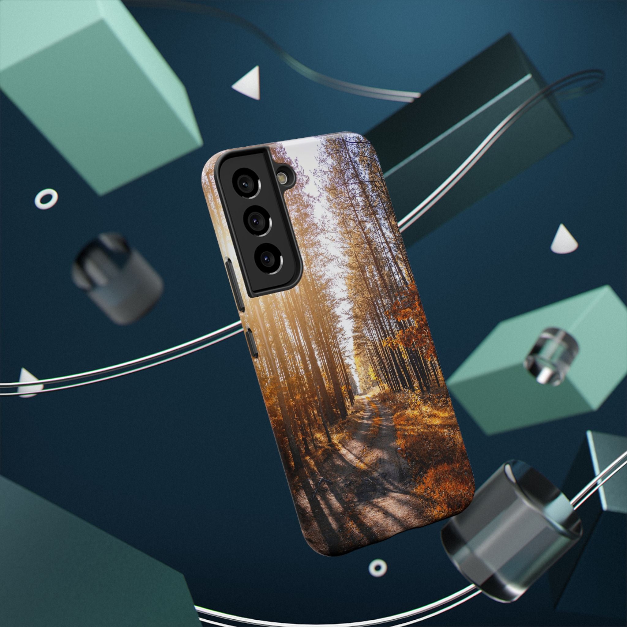 Autumn Forest Way - Impact Guard Samsung Galaxy Case