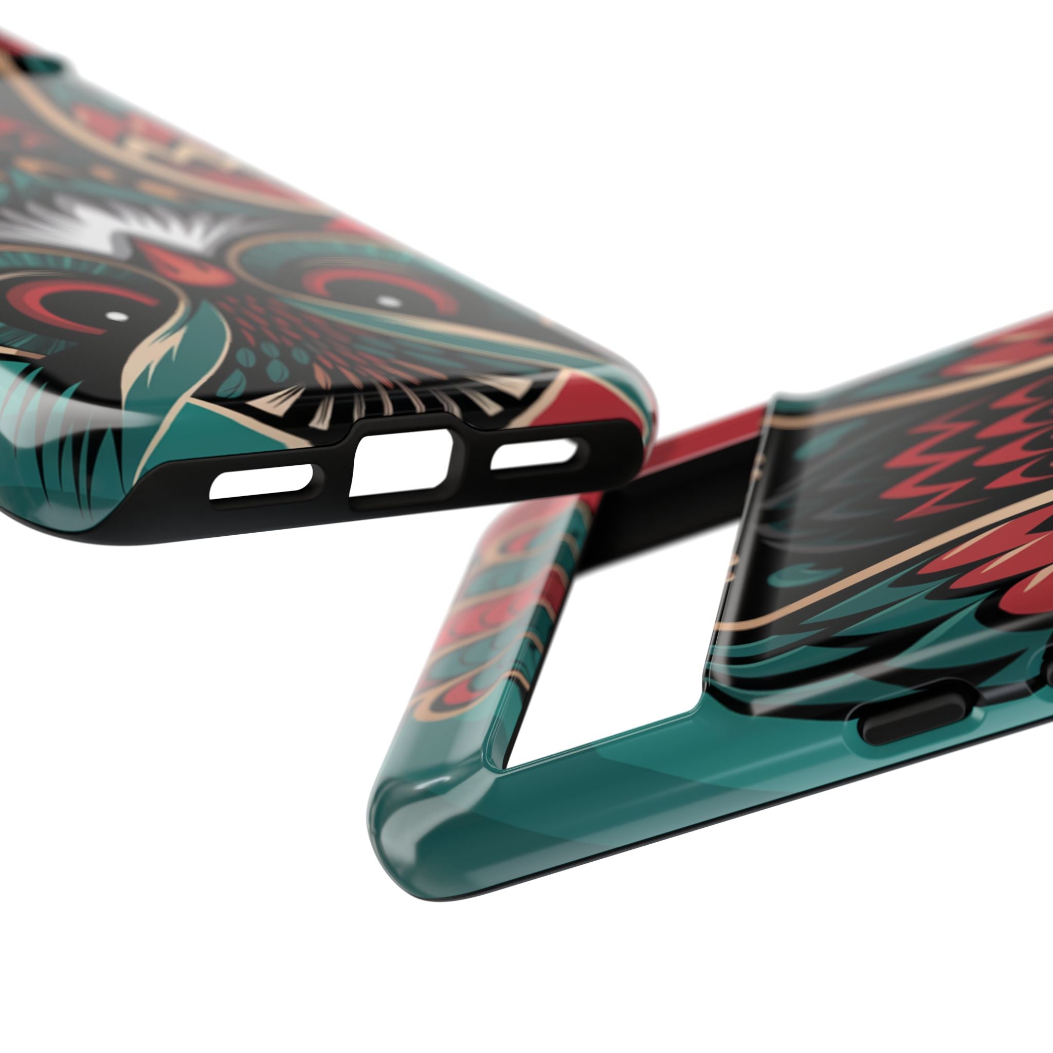 Majestic Haida Native American Owl - Tough Guard Google Pixel Case
