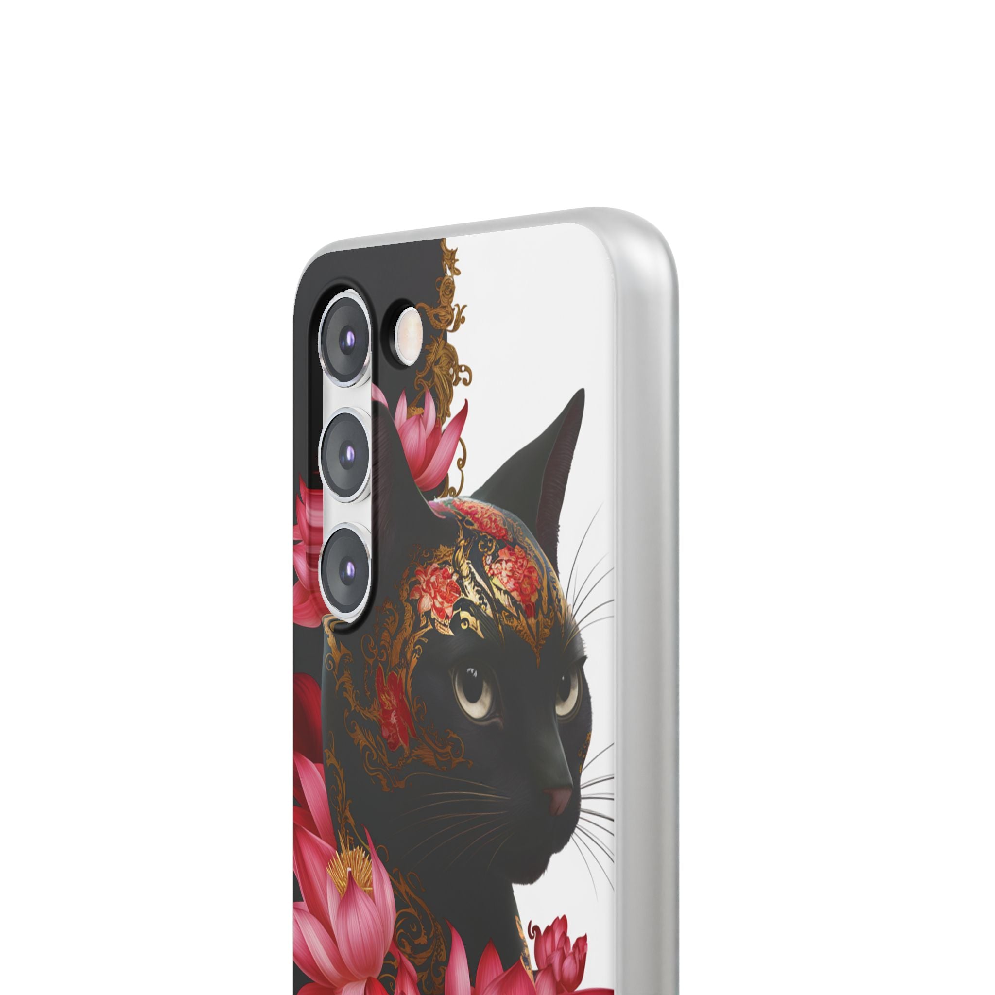 Yin & Yang Mystic Cat - Flexi Case Samsung Galaxy Case