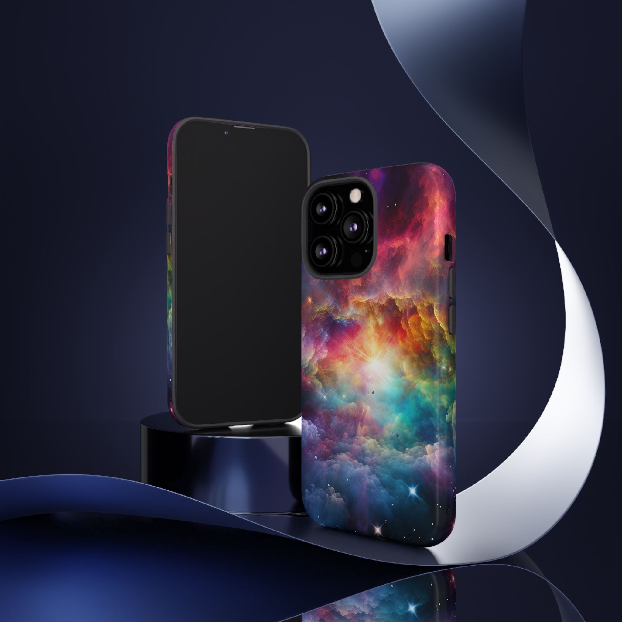 Cosmic Stellar Radiance - Tough Guard Apple iPhone Case