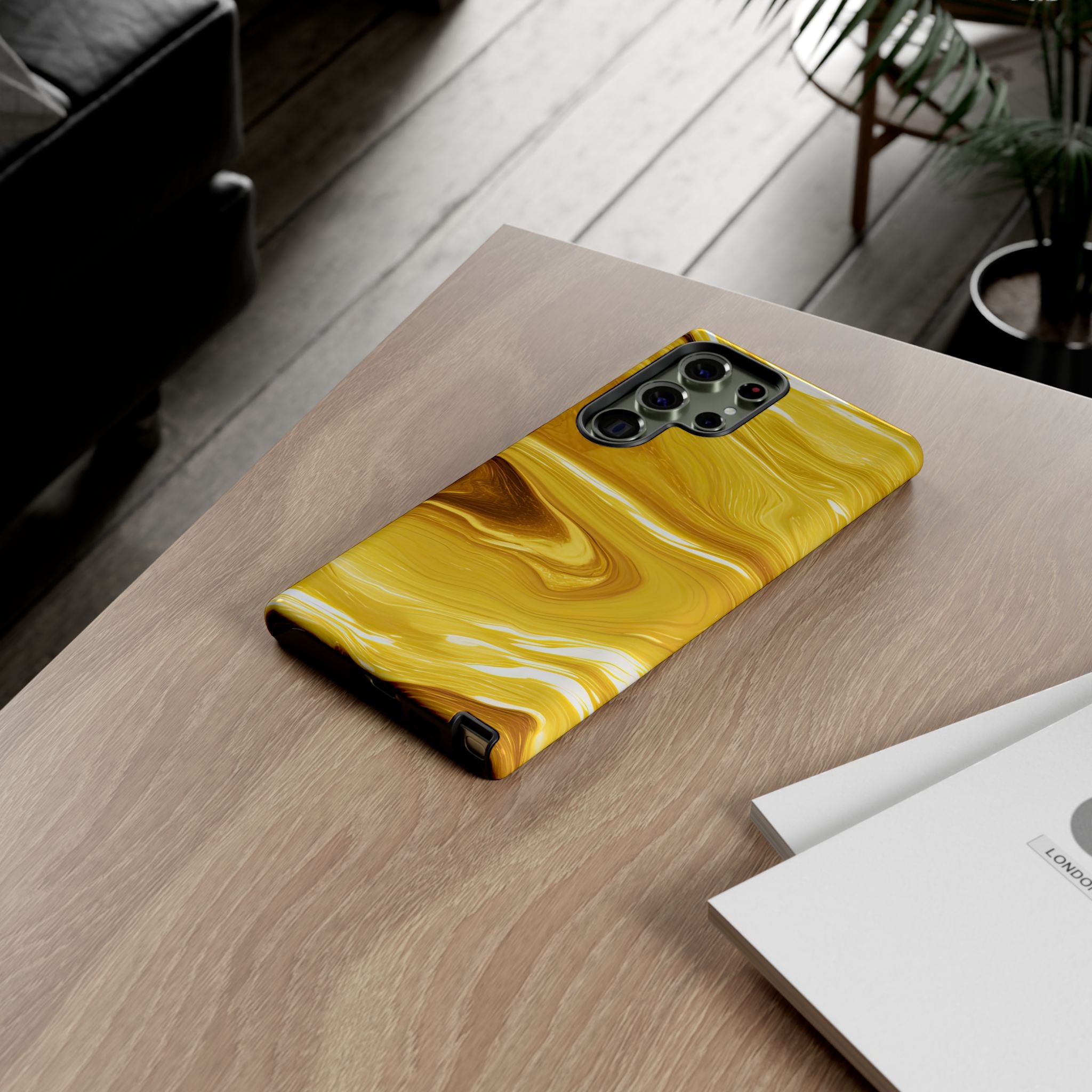 Golden Veil Marble - Tough Guard Samsung Galaxy Case