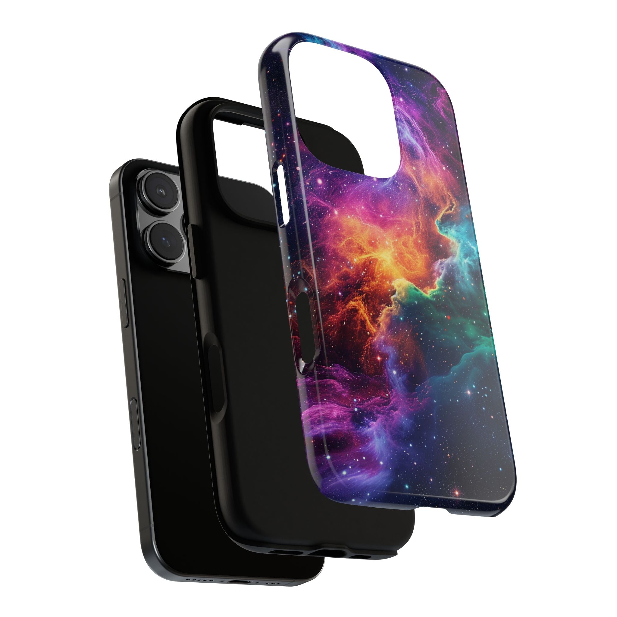 Celestial Aurora Galaxy - Tough Guard Apple iPhone Case