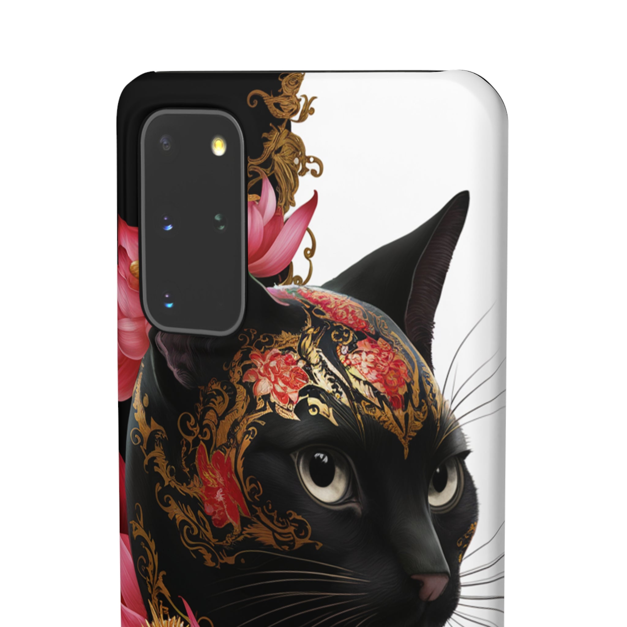 Yin & Yang Mystic Cat - Snap Case Samsung Galaxy Case