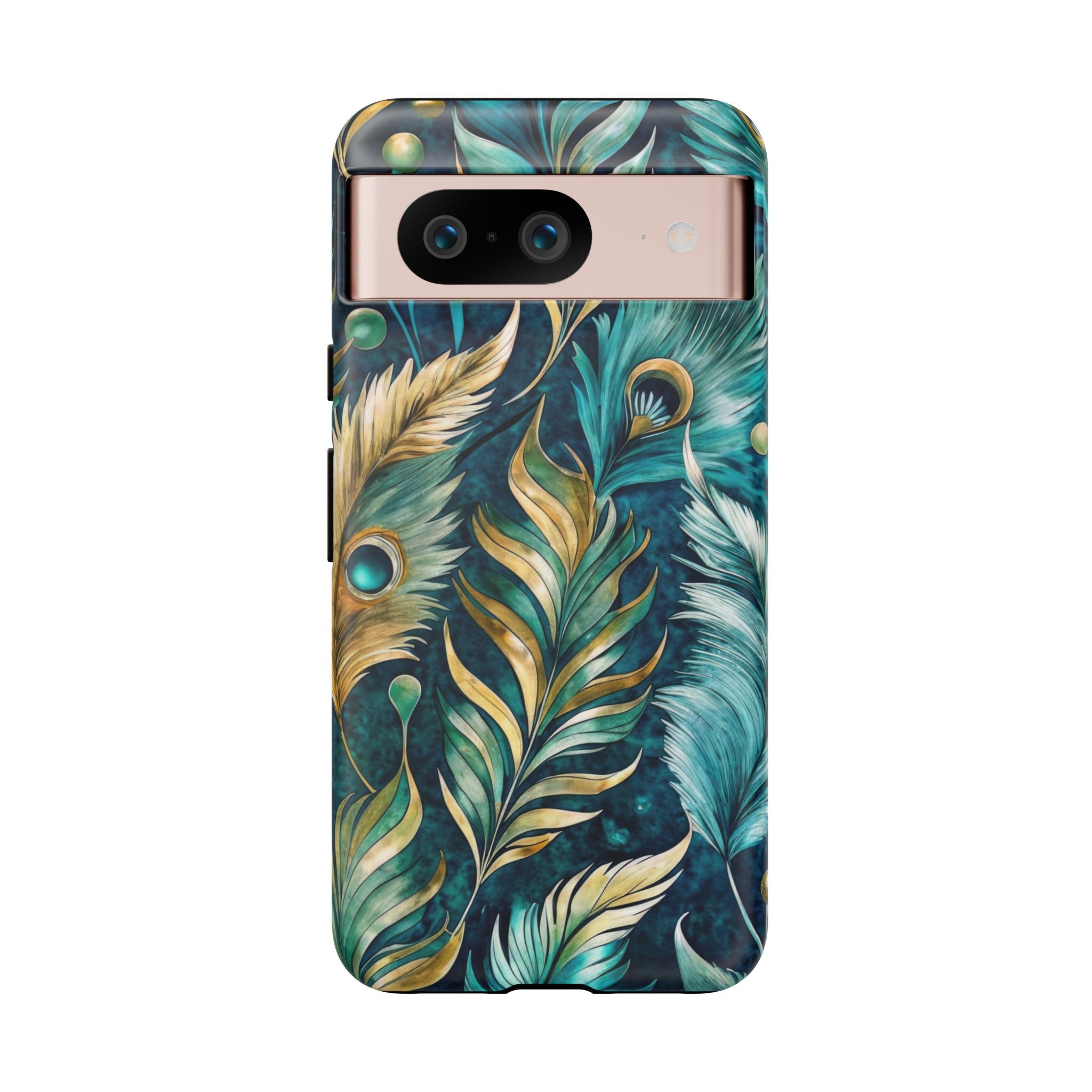 Peacock Feathers - Tough Guard Google Pixel Case