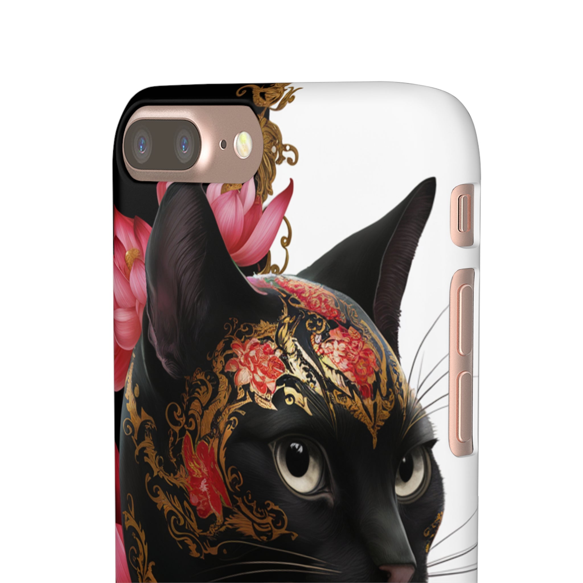 Yin & Yang Mystic Cat - Snap Case Apple iPhone Case
