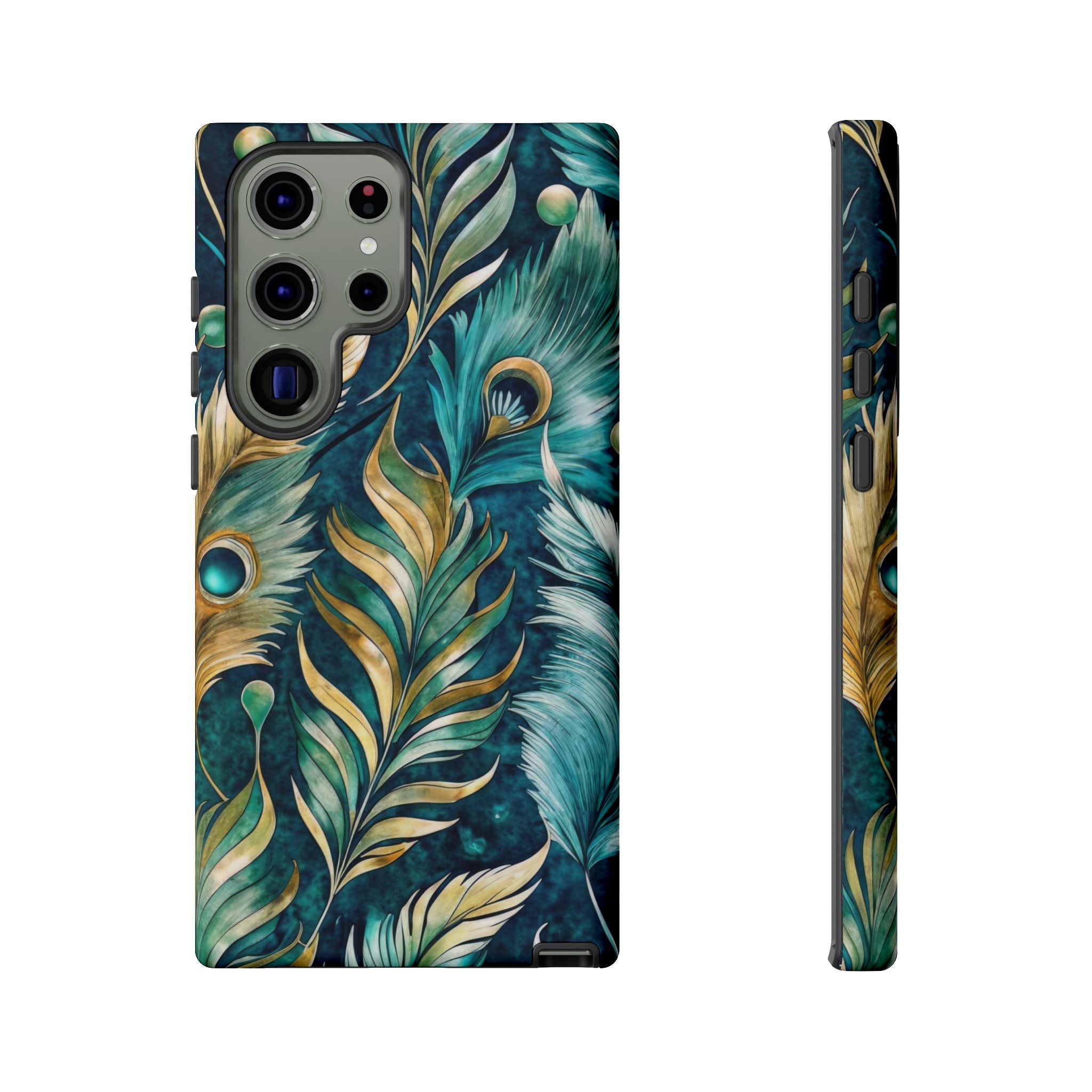 Peacock Feathers - Tough Guard Samsung Galaxy Case