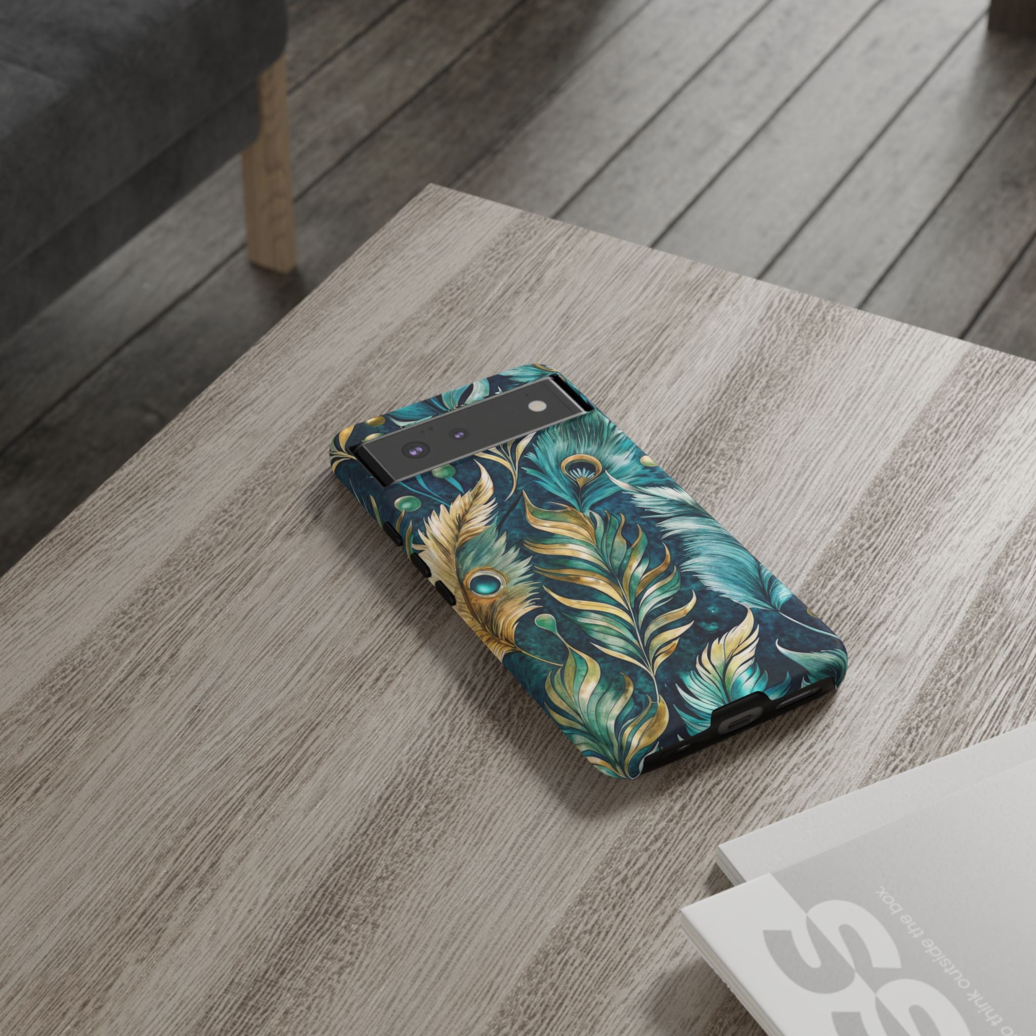 Peacock Feathers - Tough Guard Google Pixel Case