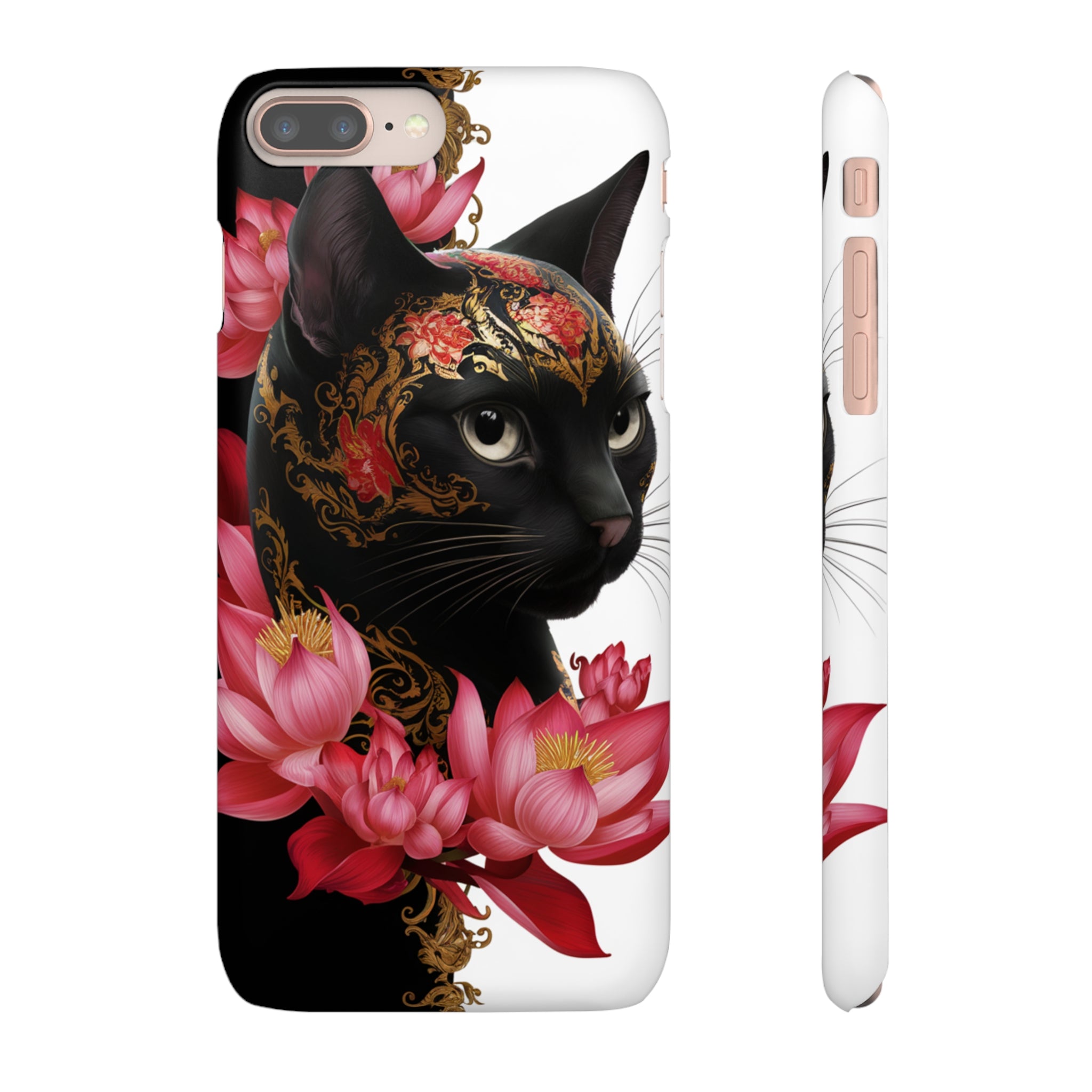 Yin & Yang Mystic Cat - Snap Case Apple iPhone Case