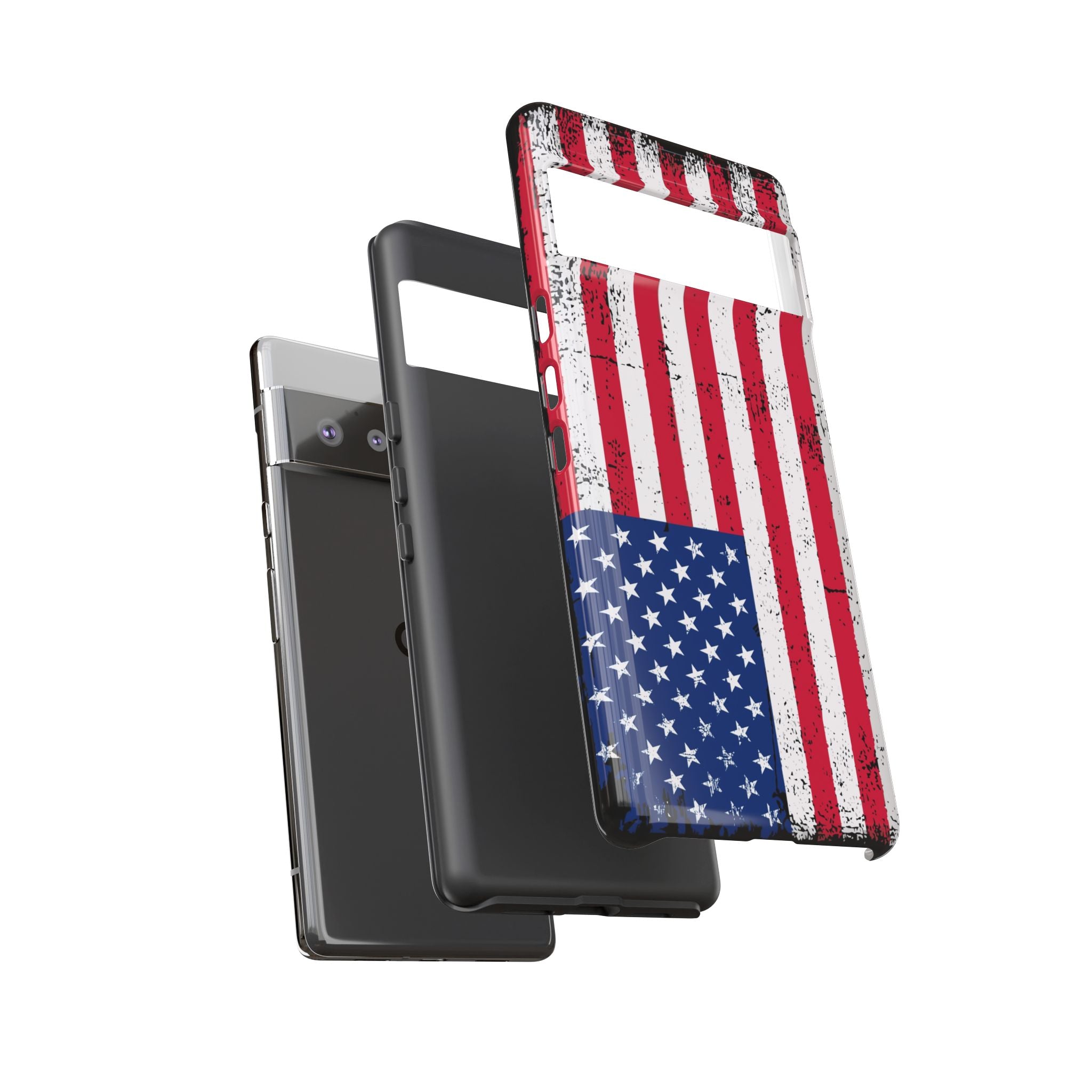 American Flag - Tough Guard Google Pixel Case