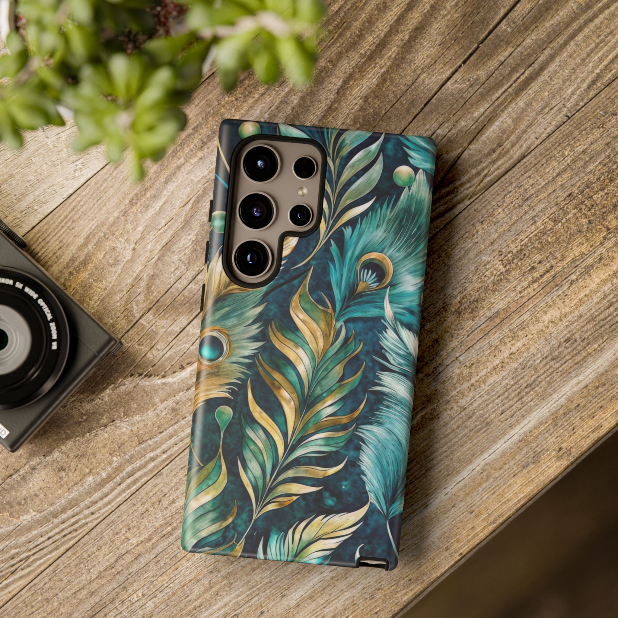 Peacock Feathers - Tough Guard Samsung Galaxy Case