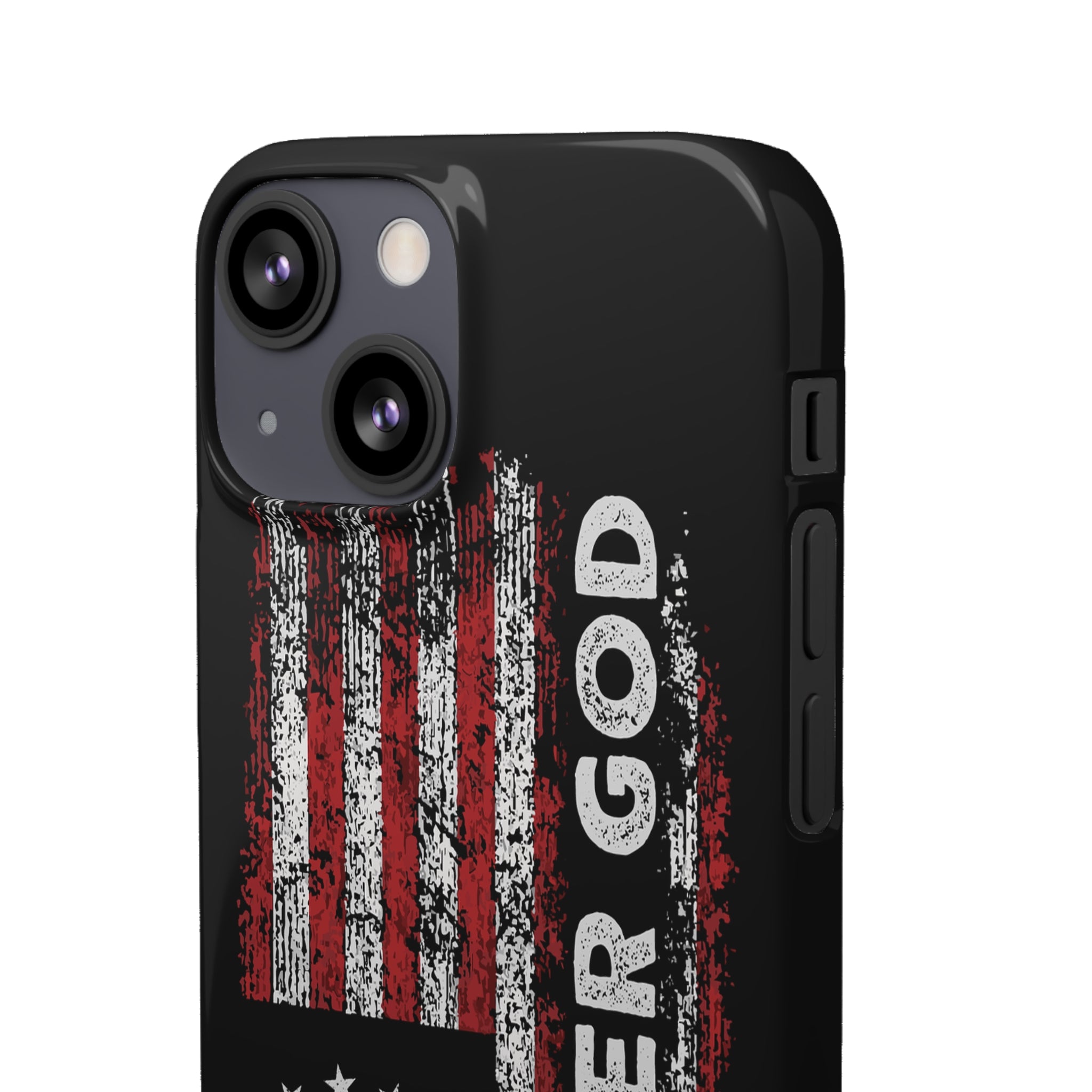 One Nation Under God American Flag - Snap Case Apple iPhone Case