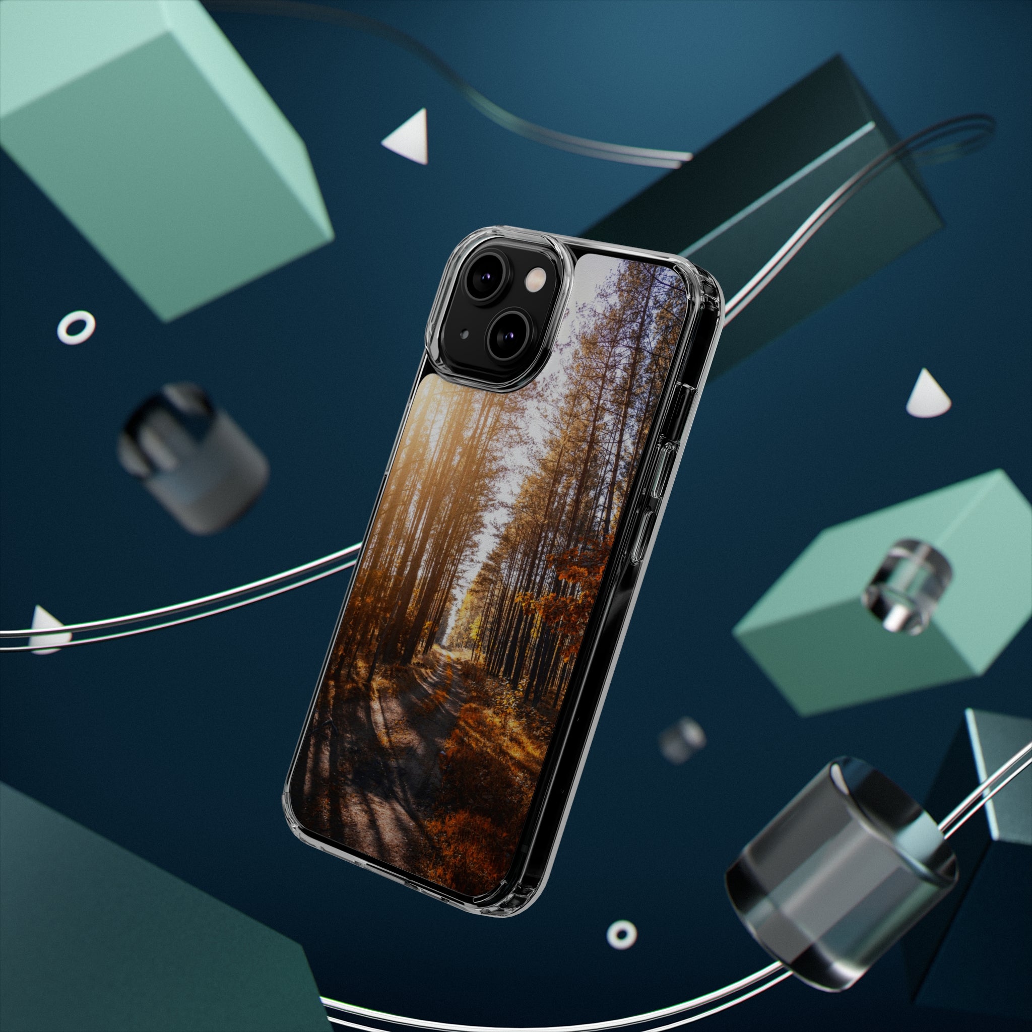 Autumn Forest Way - Crystal Guard Durable Apple iPhone Case
