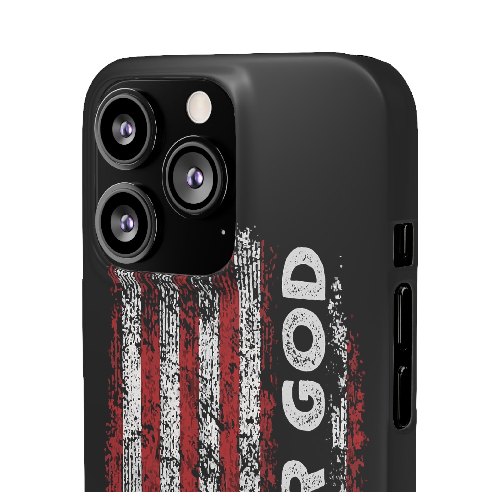 One Nation Under God American Flag - Snap Case Apple iPhone Case