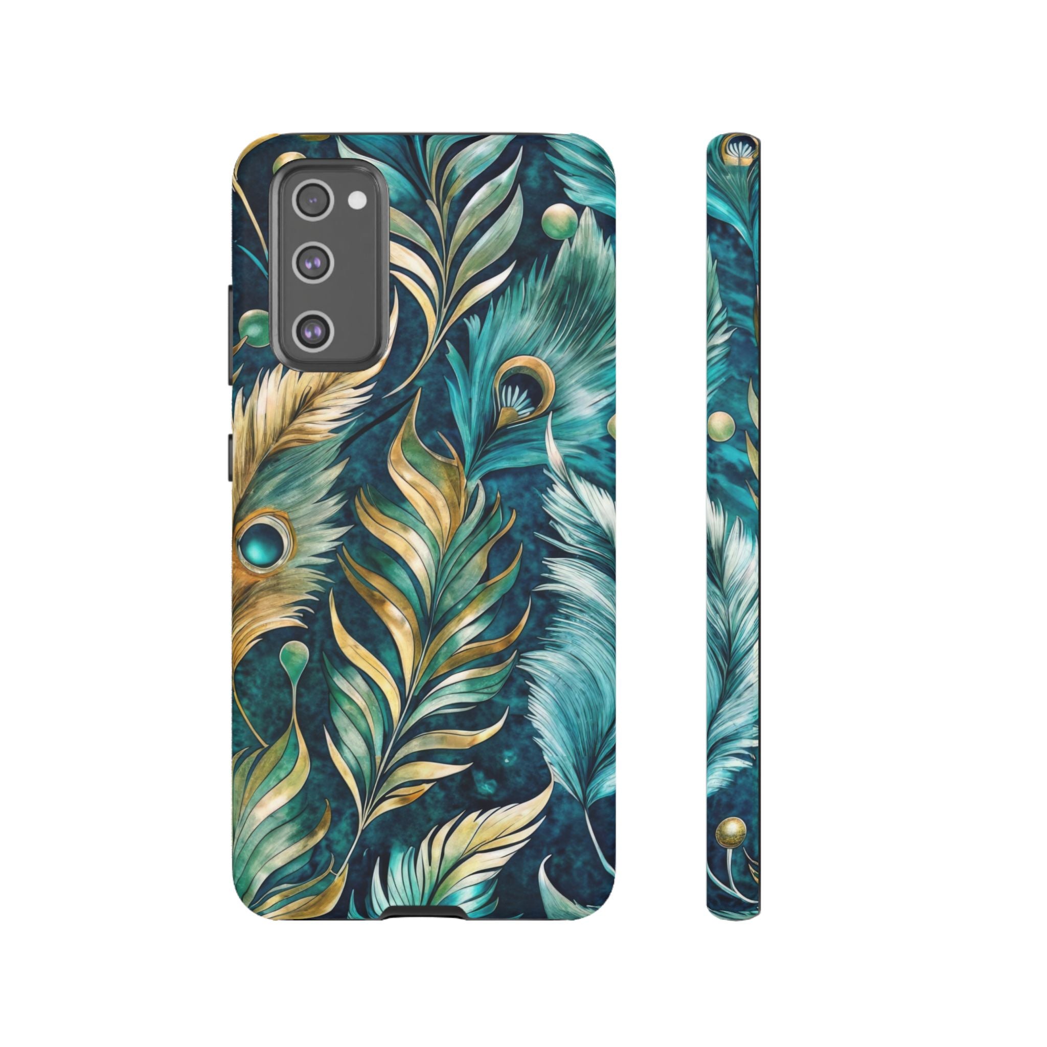 Peacock Feathers - Tough Guard Samsung Galaxy Case
