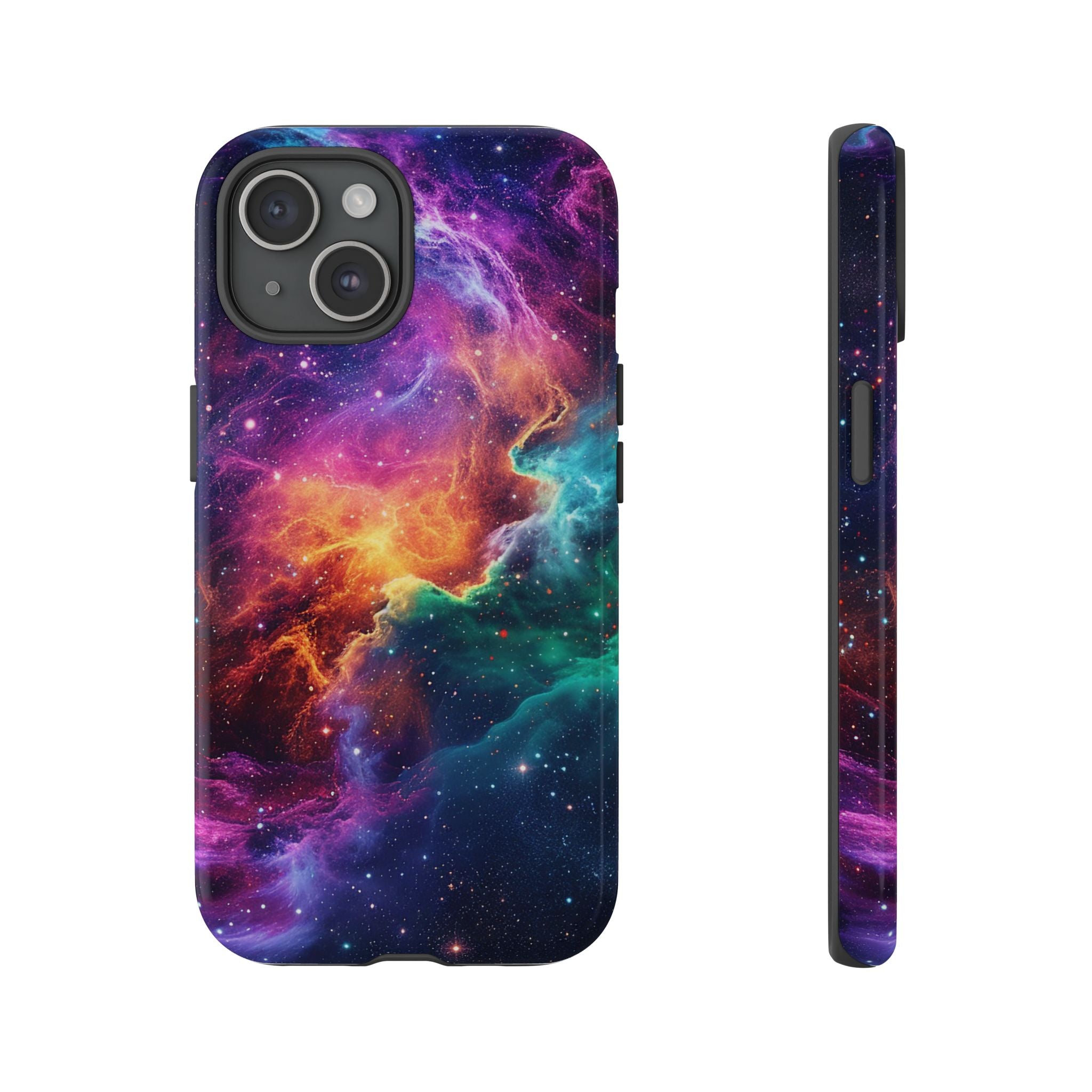 Celestial Aurora Galaxy - Tough Guard Apple iPhone Case