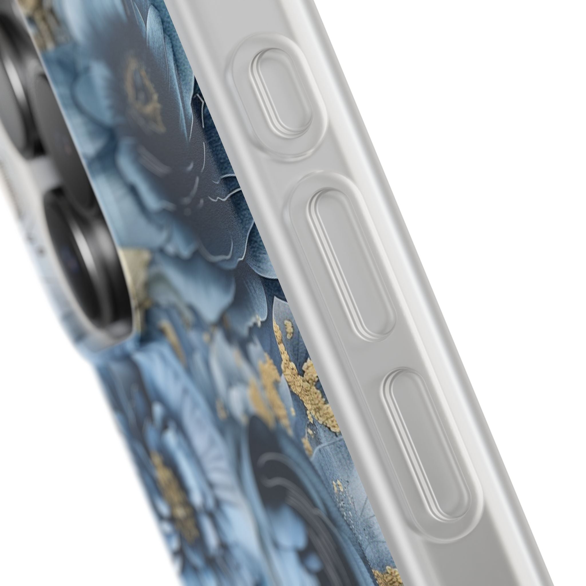 Blooming Blue Floral Bouquet Flexi Case - Apple iPhone Case