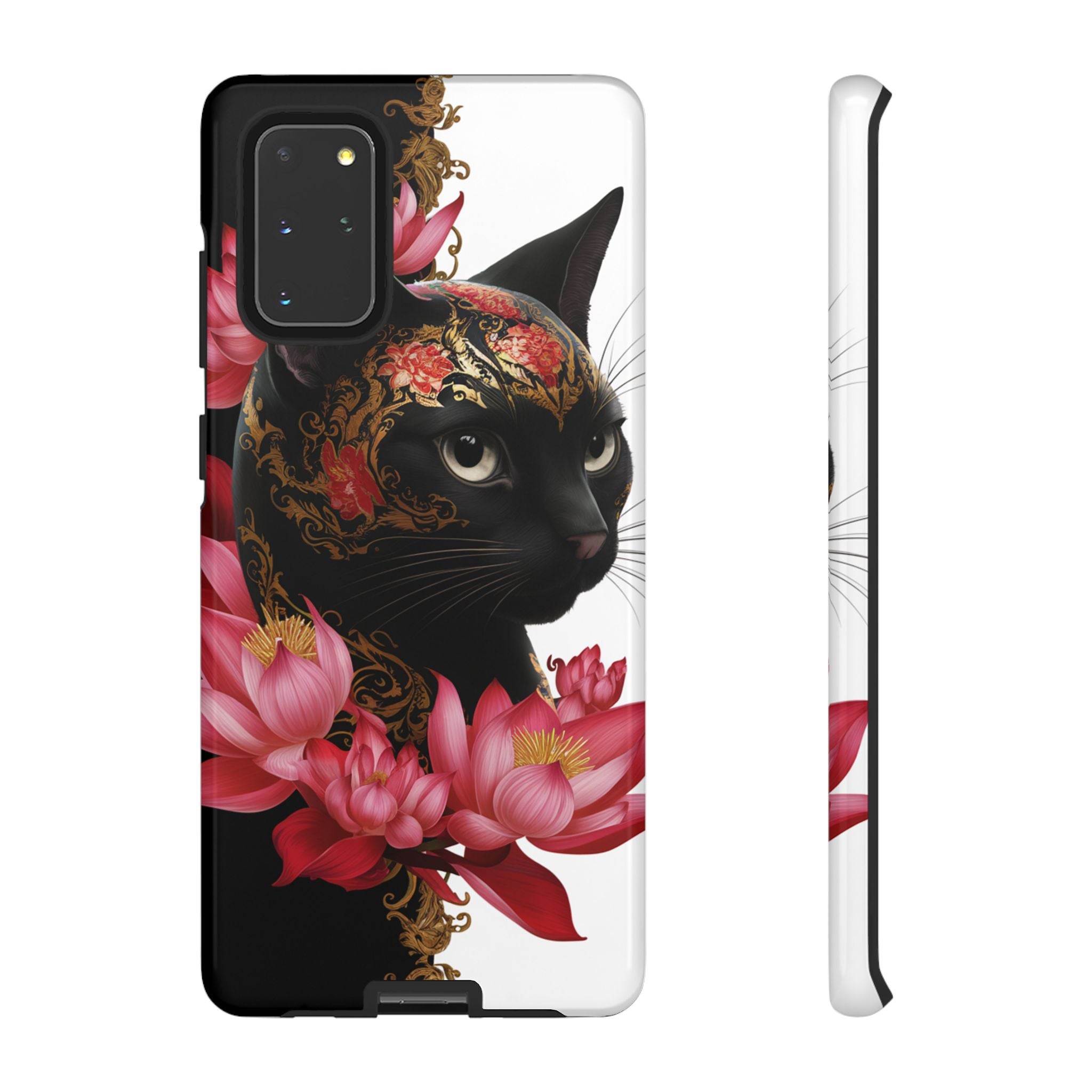 Yin & Yang Mystic Cat - Tough Guard Samsung Galaxy Case