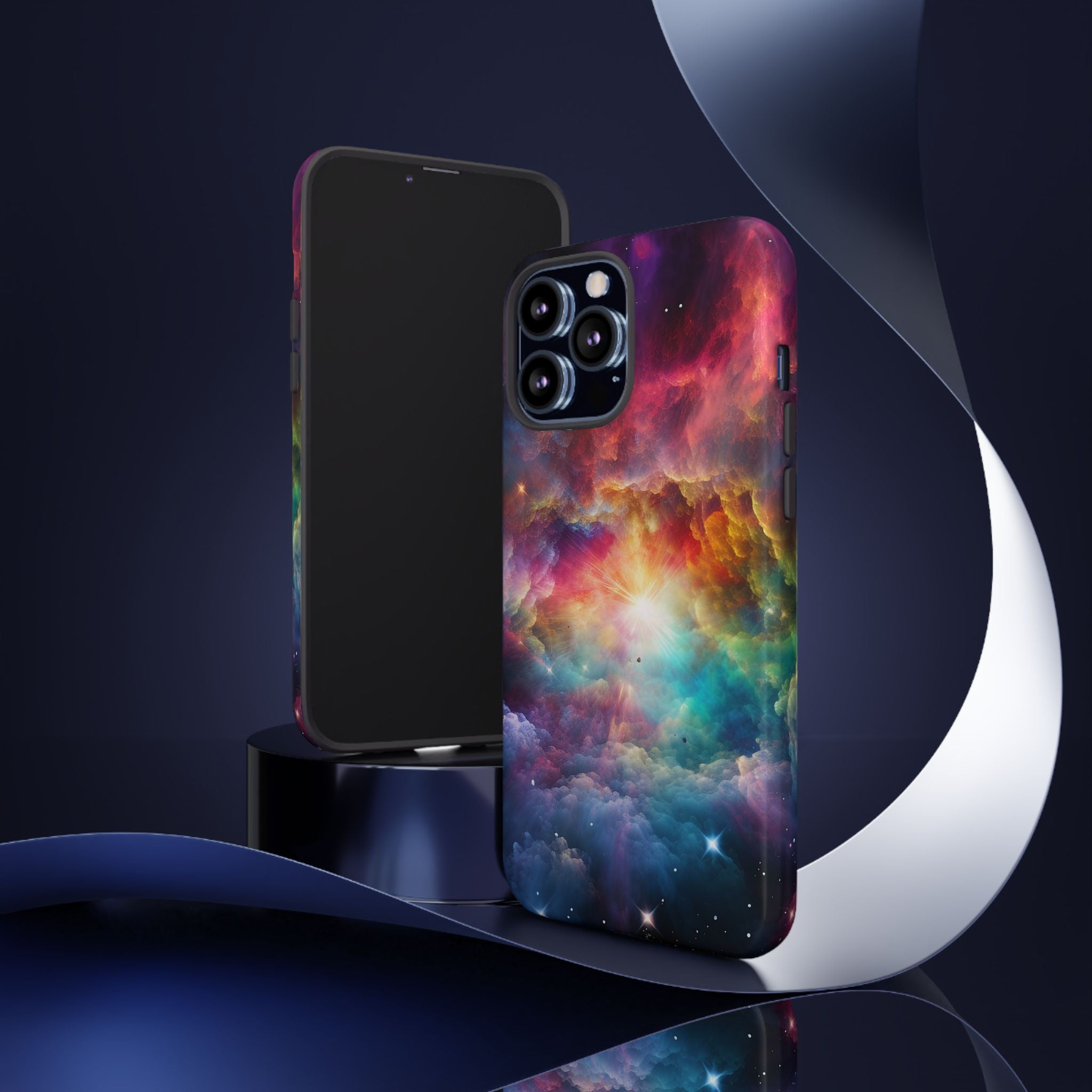 Cosmic Stellar Radiance - Tough Guard Apple iPhone Case