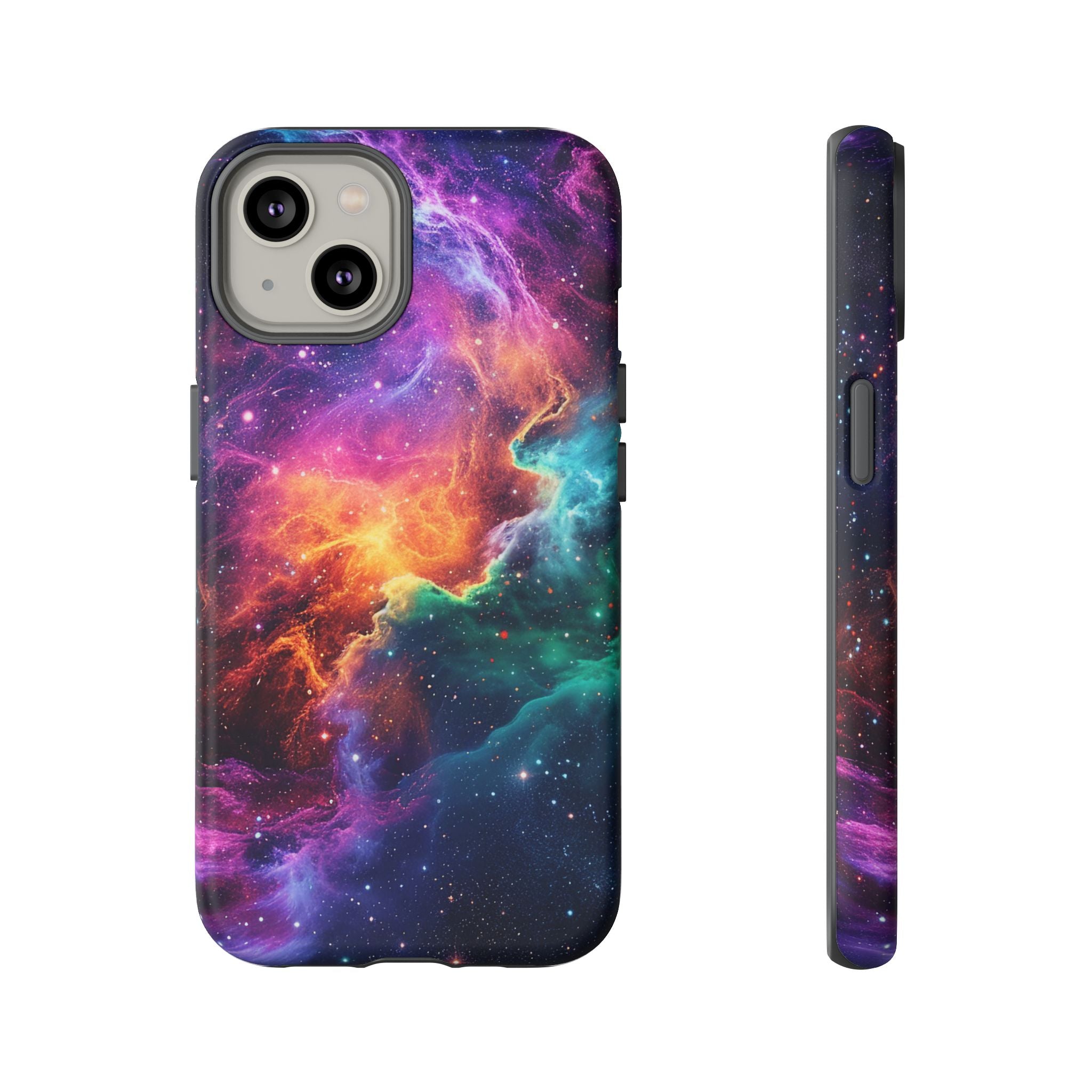 Celestial Aurora Galaxy - Tough Guard Apple iPhone Case